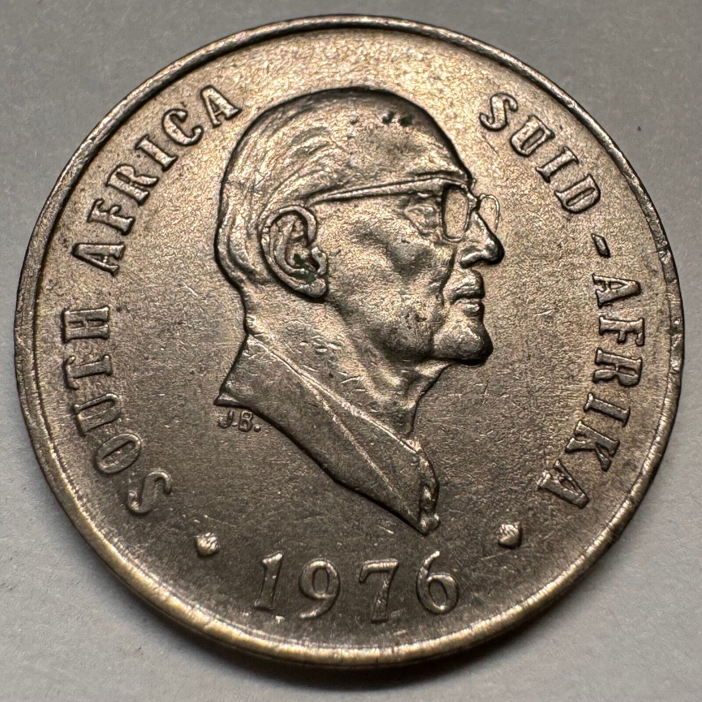 1976 South Africa 10 Cents - Beautiful Coin - #A-062