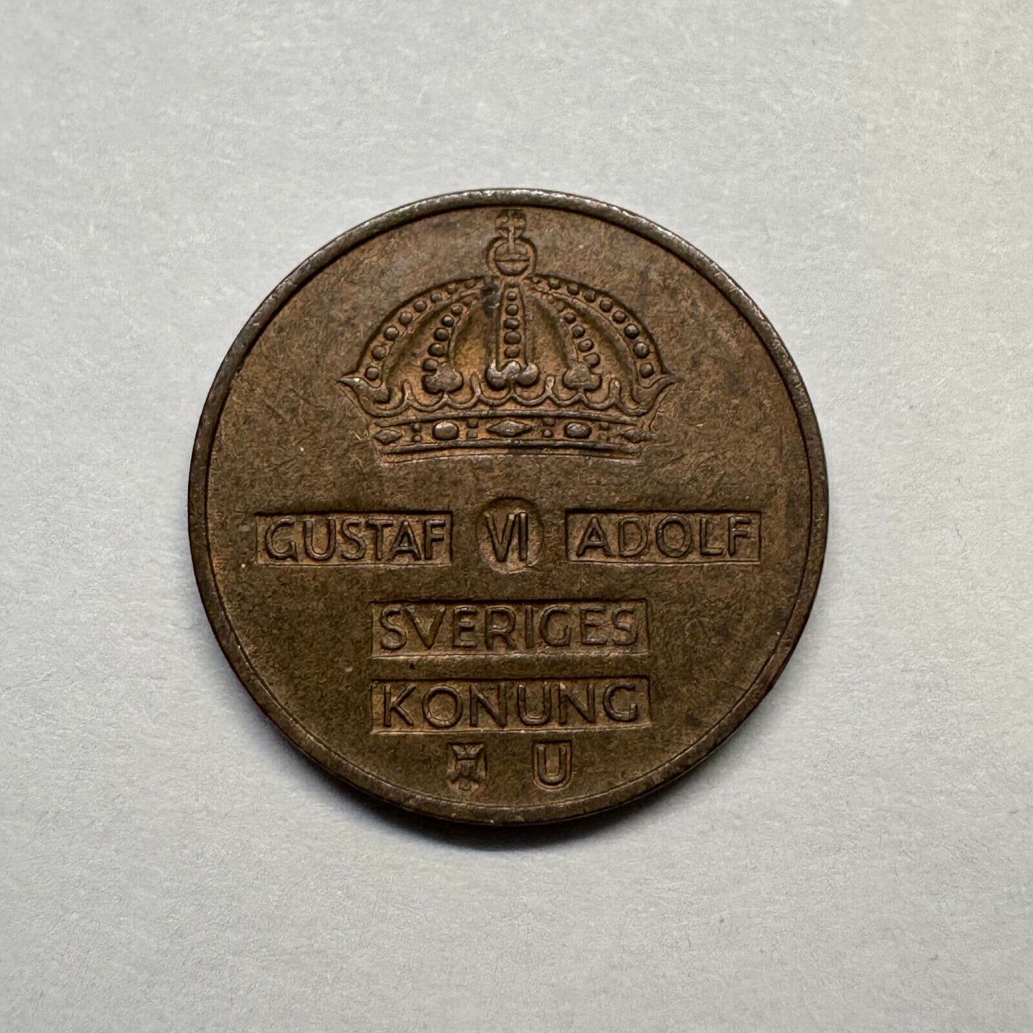 1970 Sweden 1 Ore - Beautiful Coin - #B-012