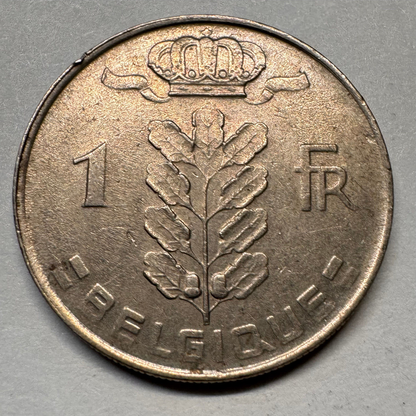 1970 Belgium 1 Franc - Beautiful Coin - #A-036
