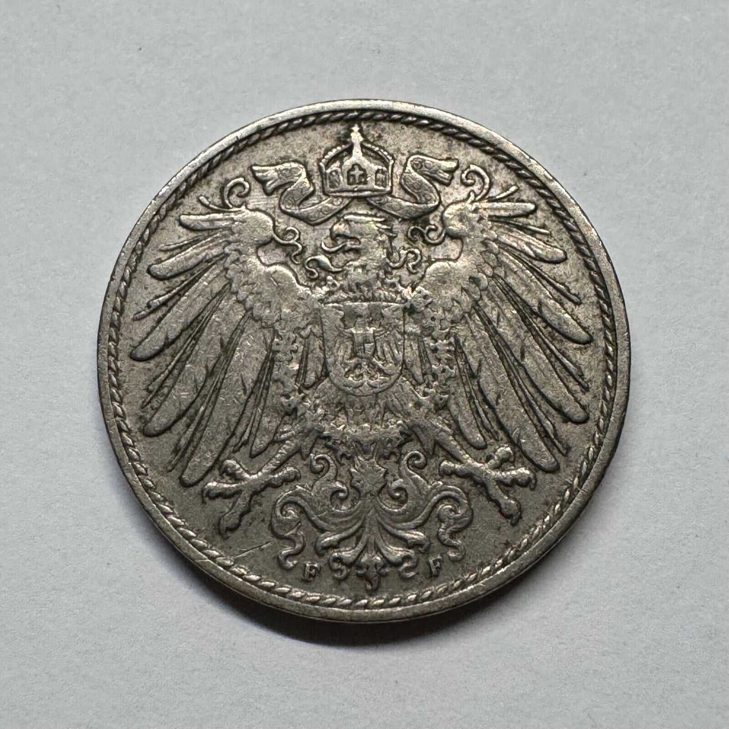 1914 Germany 10 Pfennig - Beautiful Coin - #B-052