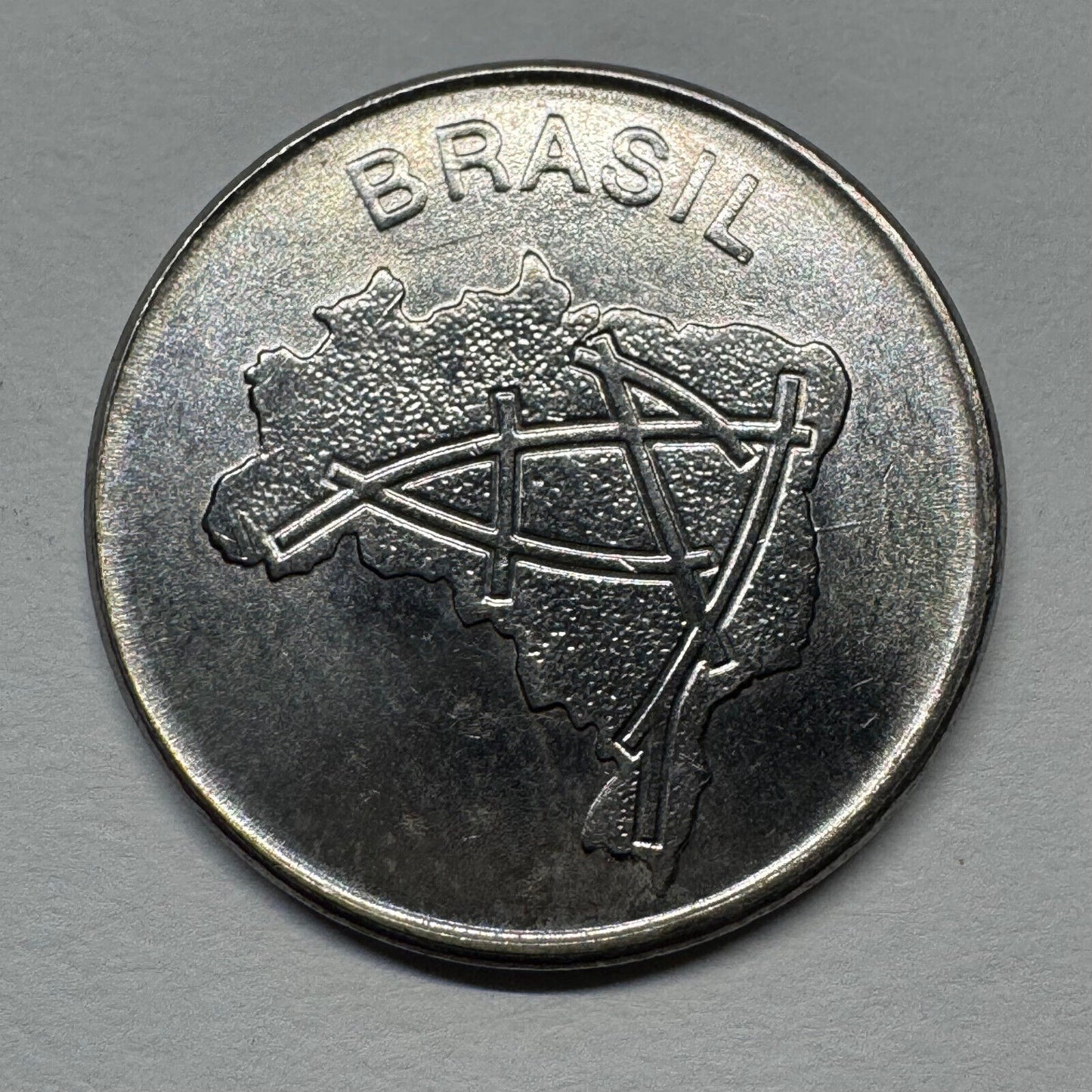 1984 Brazil 10 Cruzeiros - Beautiful Coin - Lot #B-044
