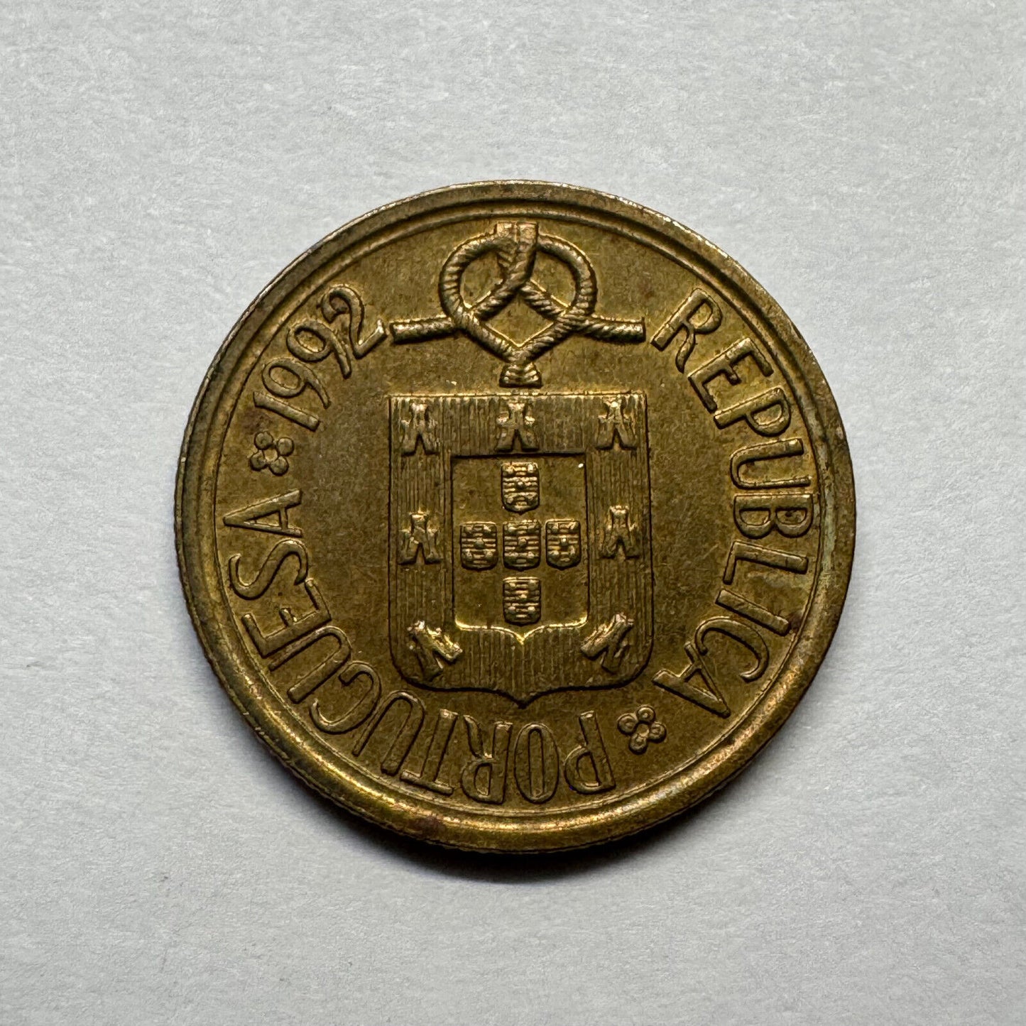 1992 Portugal 1 Escudo - Beautiful Coin - #B-020