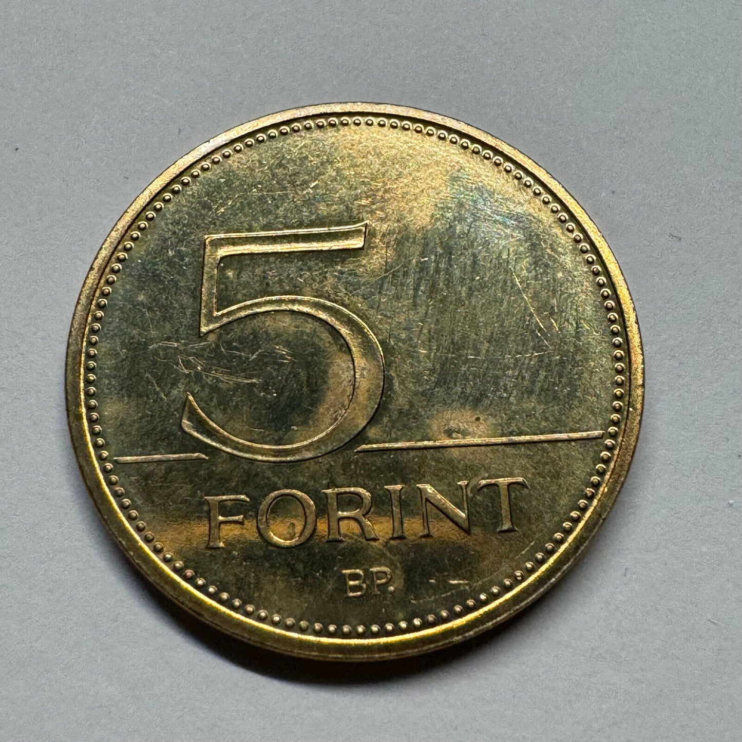 1995 Hungary 5 Forint - Beautiful Coin - #B-052
