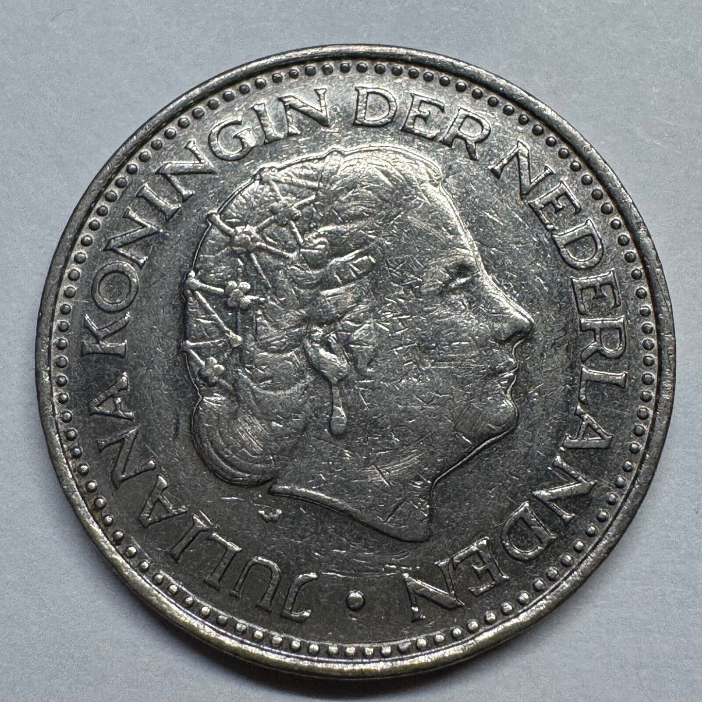 1971 Netherlands 1 Gulden - Beautiful Coin - #A-093