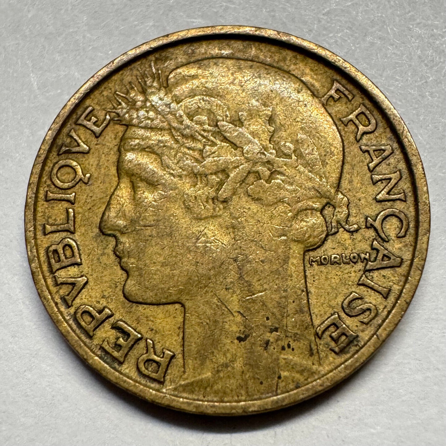 1932 France 50 Centimes - Beautiful Coin - #A-078