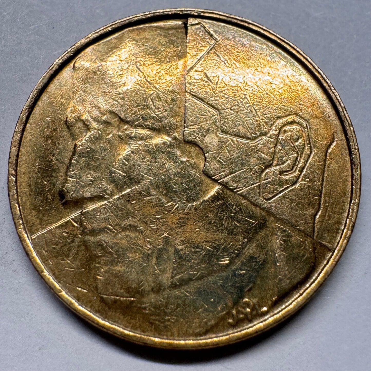 1992 Belgium 5 Francs - Beautiful Coin - #A-053