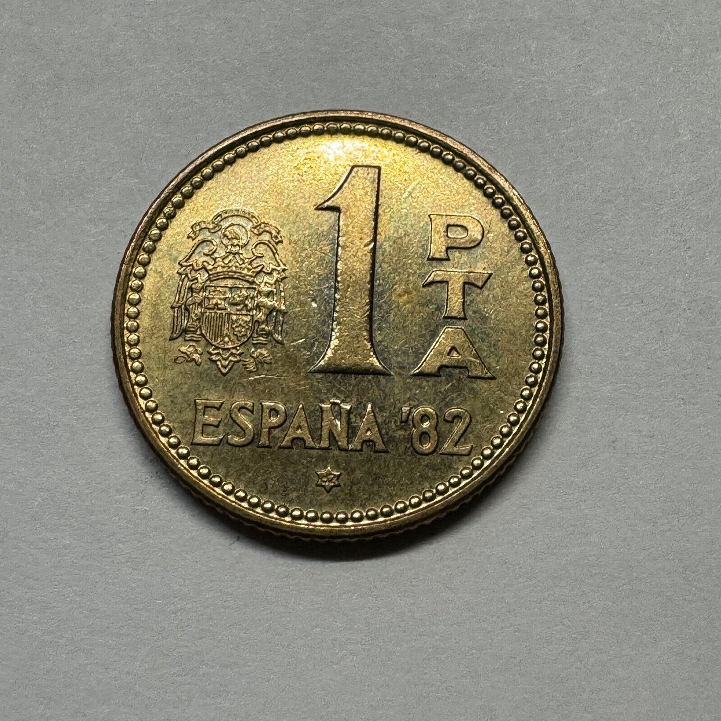 Spain 1982 1 Peseta - Beautiful Coin - #A-005
