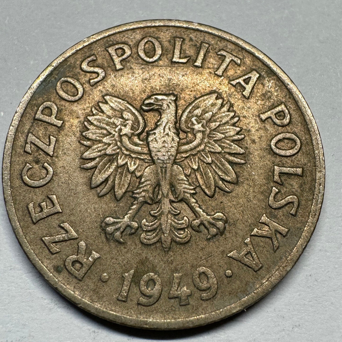 1949 Poland 50 Groszy - Beautiful Coin - #A-011