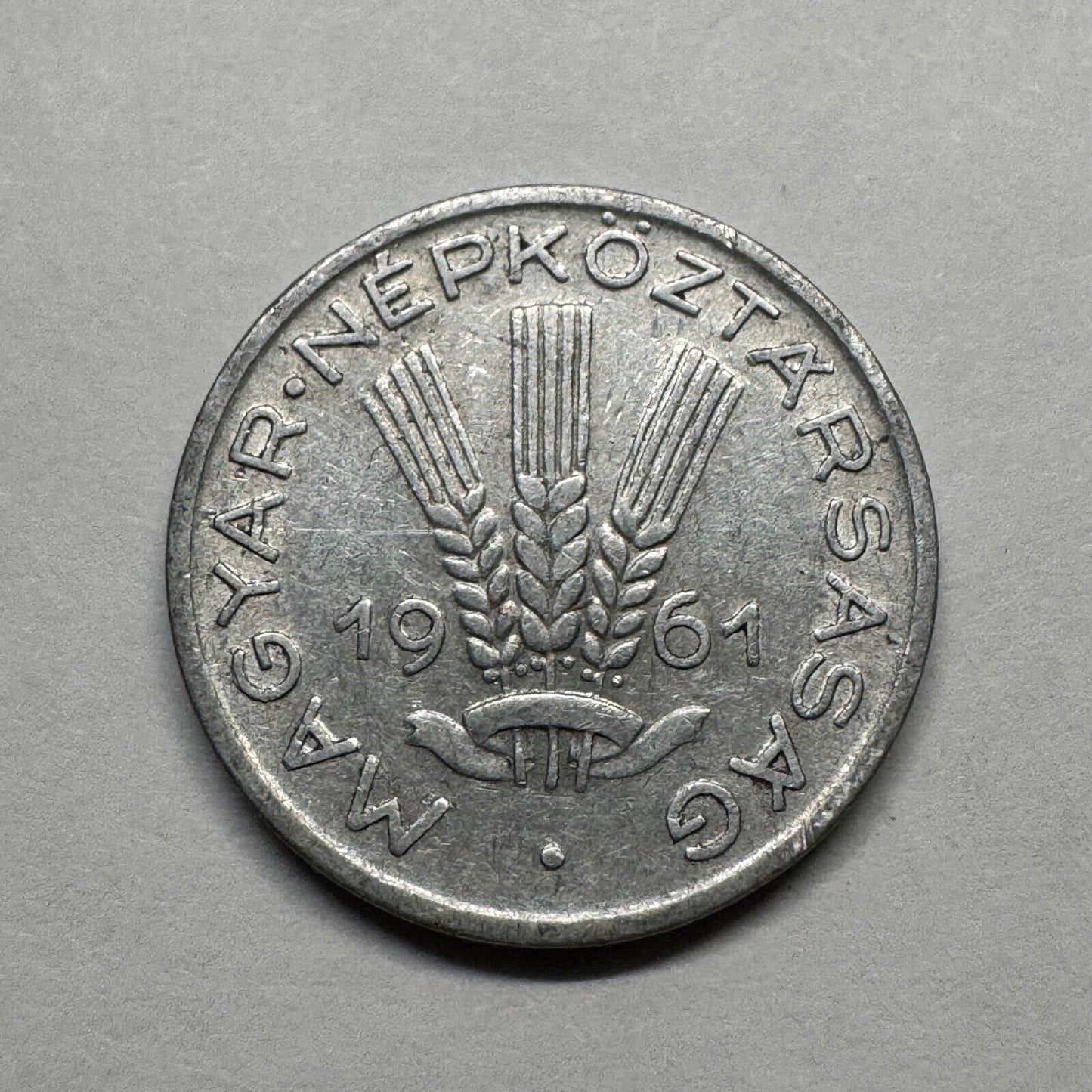 1961 Hungary 20 Filler - Beautiful Coin - #B-023