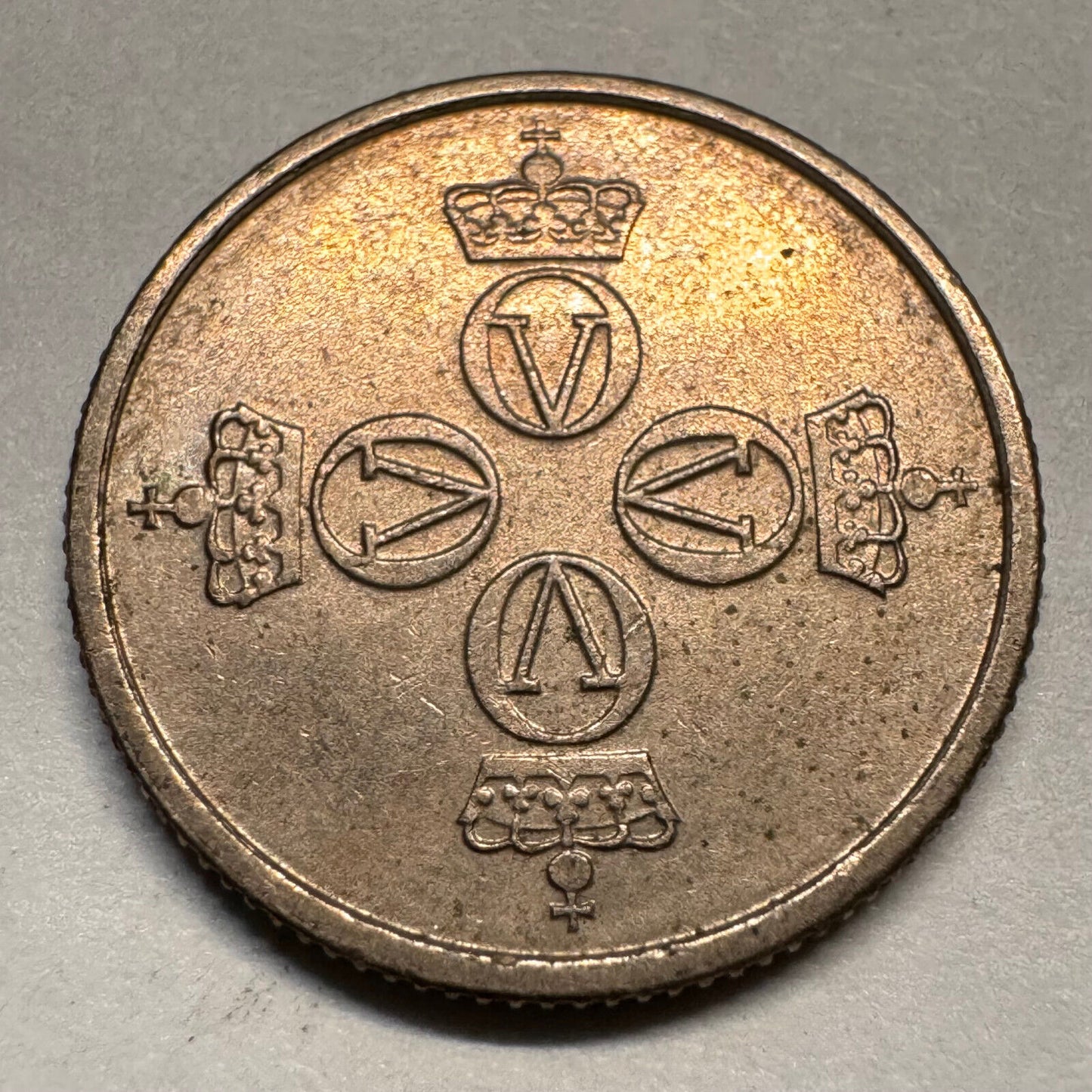 1977 Norway 25 Ore - Beautiful Coin - #A-060
