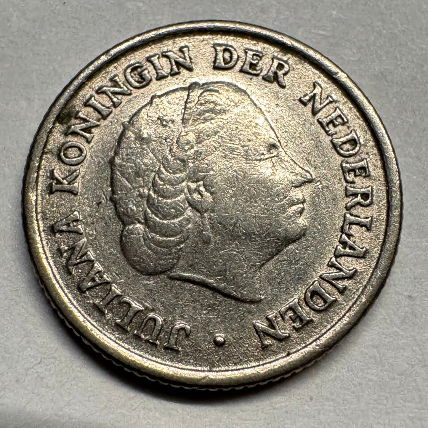 1951 Netherlands 10 Cents - Beautiful Coin - #A-071