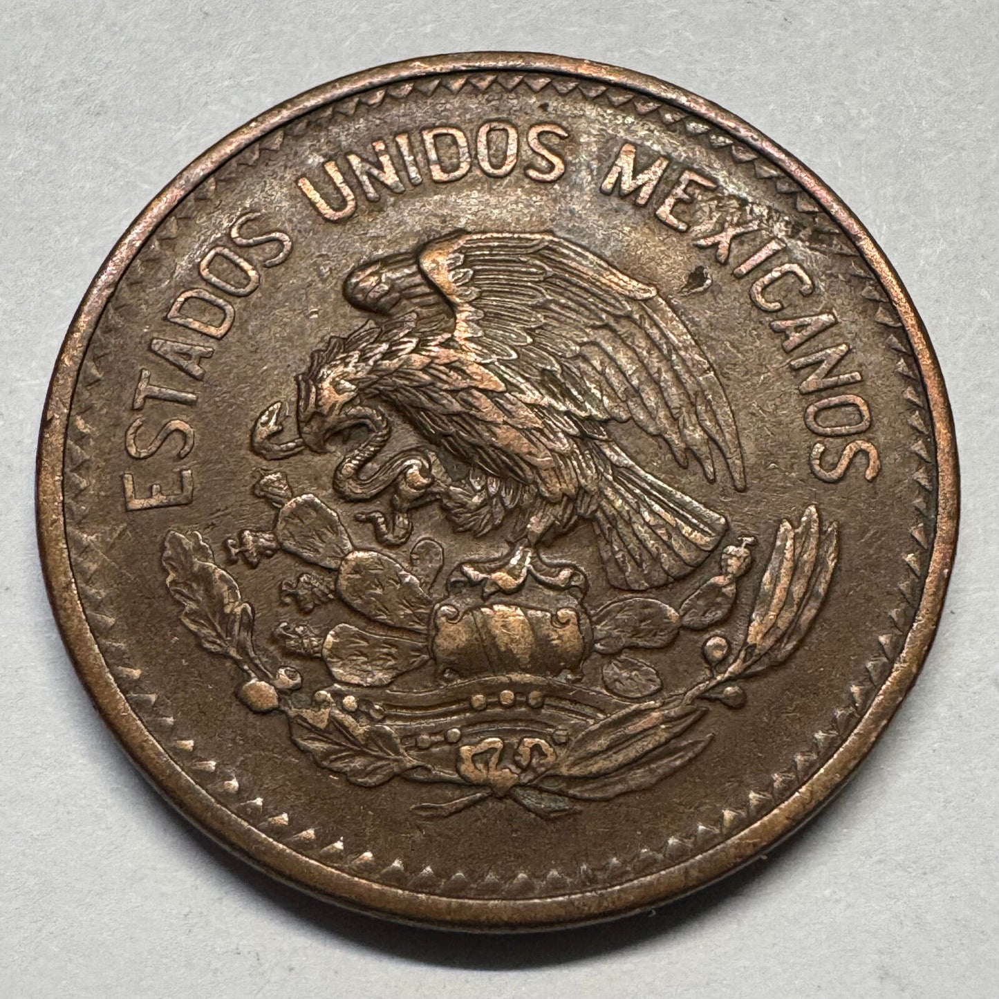 1944 Mexico 20 Centavos - Beautiful Coin - #A-070