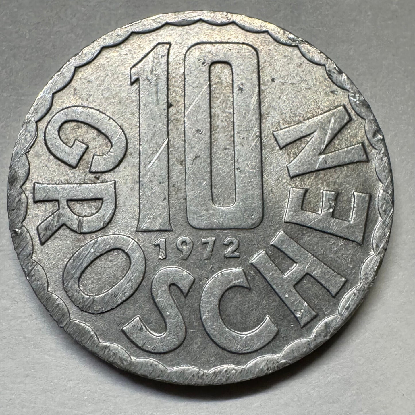 1972 Austria 10 Groschen - Beautiful Coin - #A-074