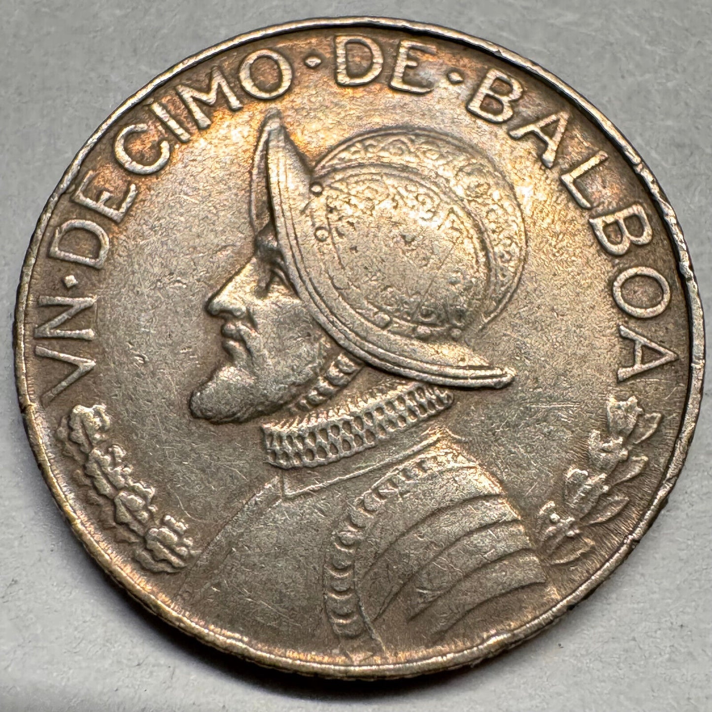 1966 Panama 1/10 Balboa - Beautiful Coin - #A-039