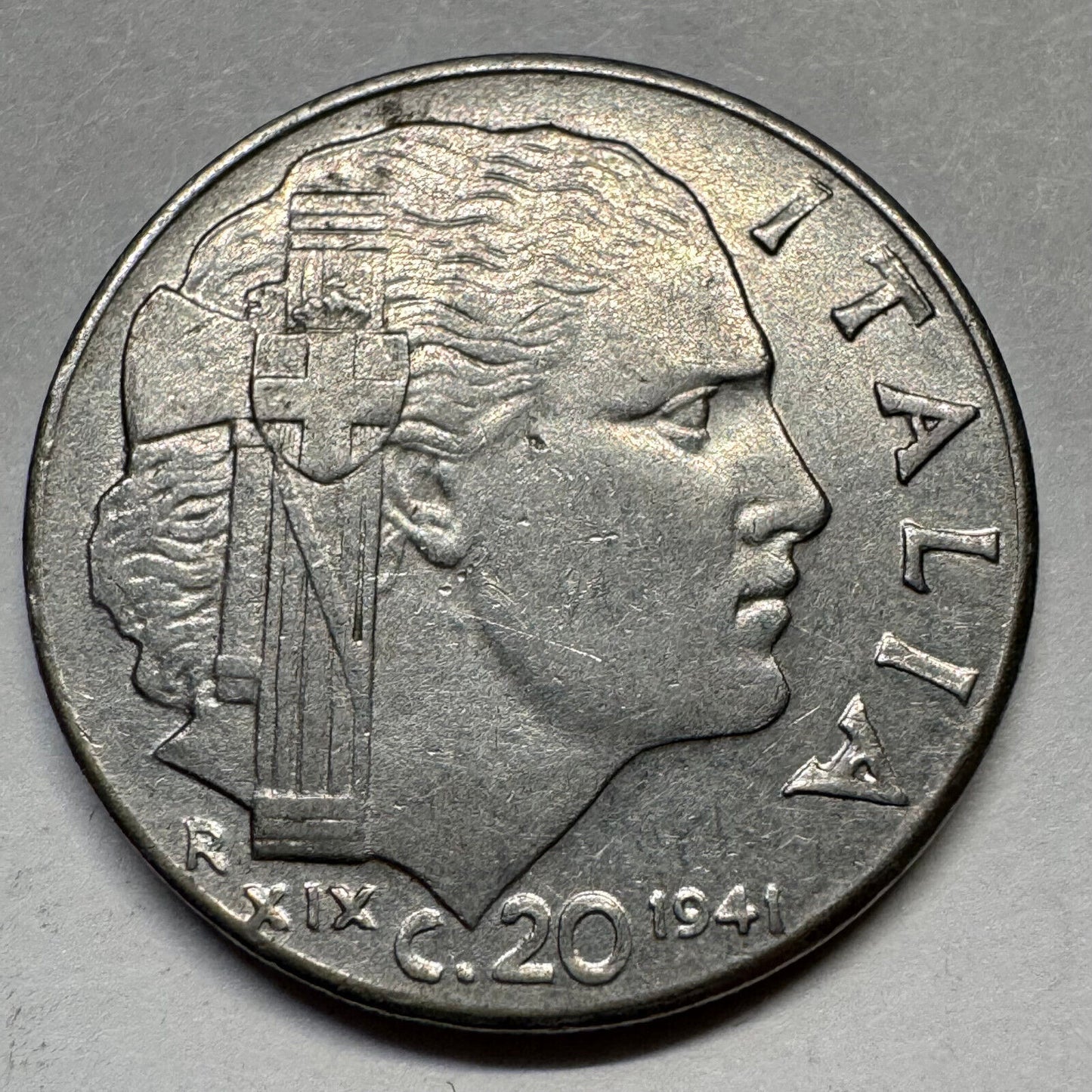 1941 Italy 20 Centesimi - Beautiful Coin - #A-085