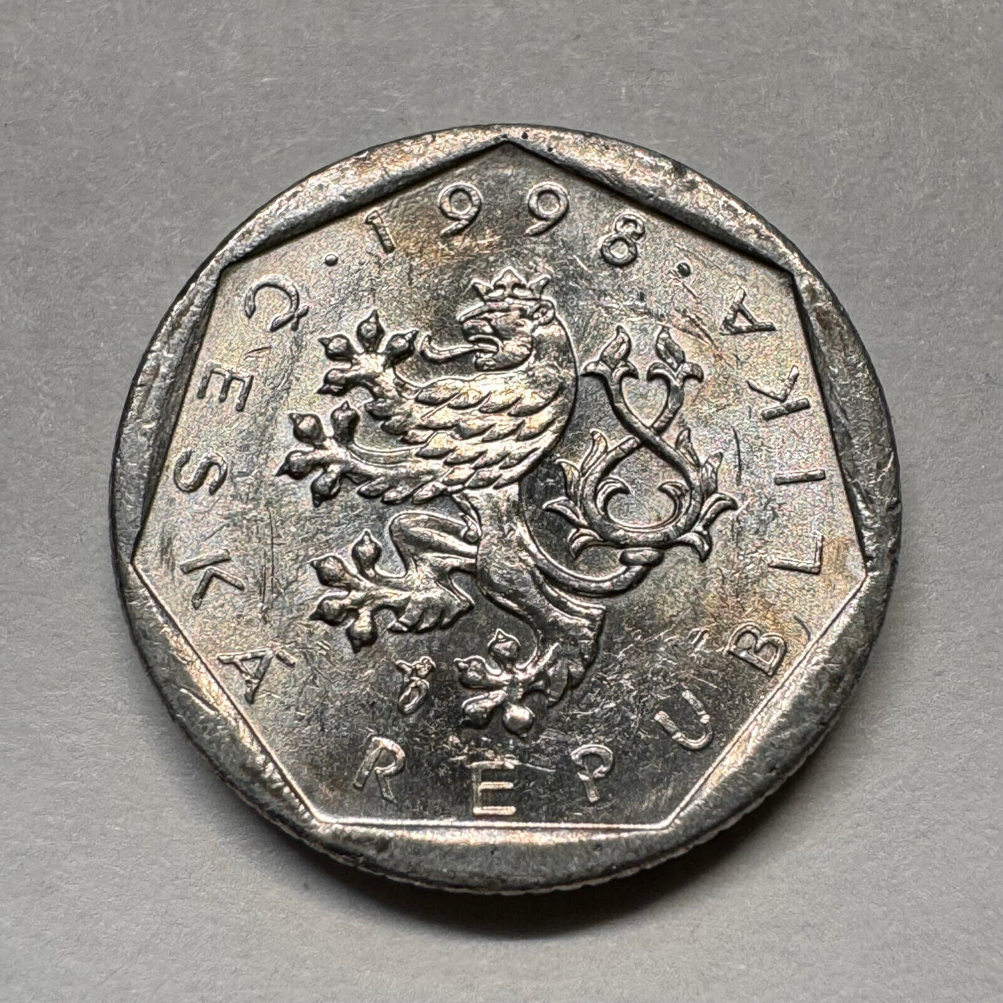 1998 Czech Republic 20 Haleru - Beautiful Coin - #A-015