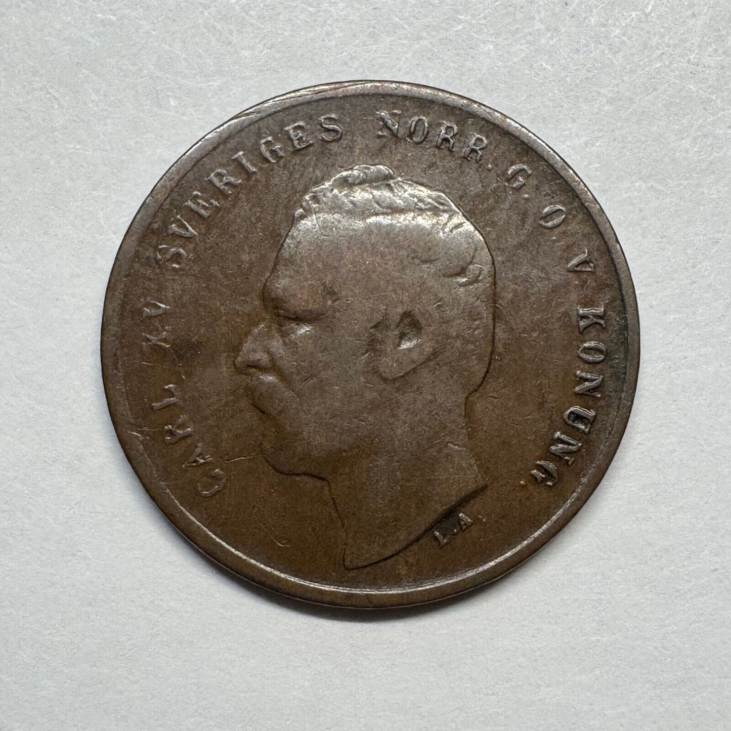 1872 Sweden 1 Ore - Beautiful Coin - #B-021