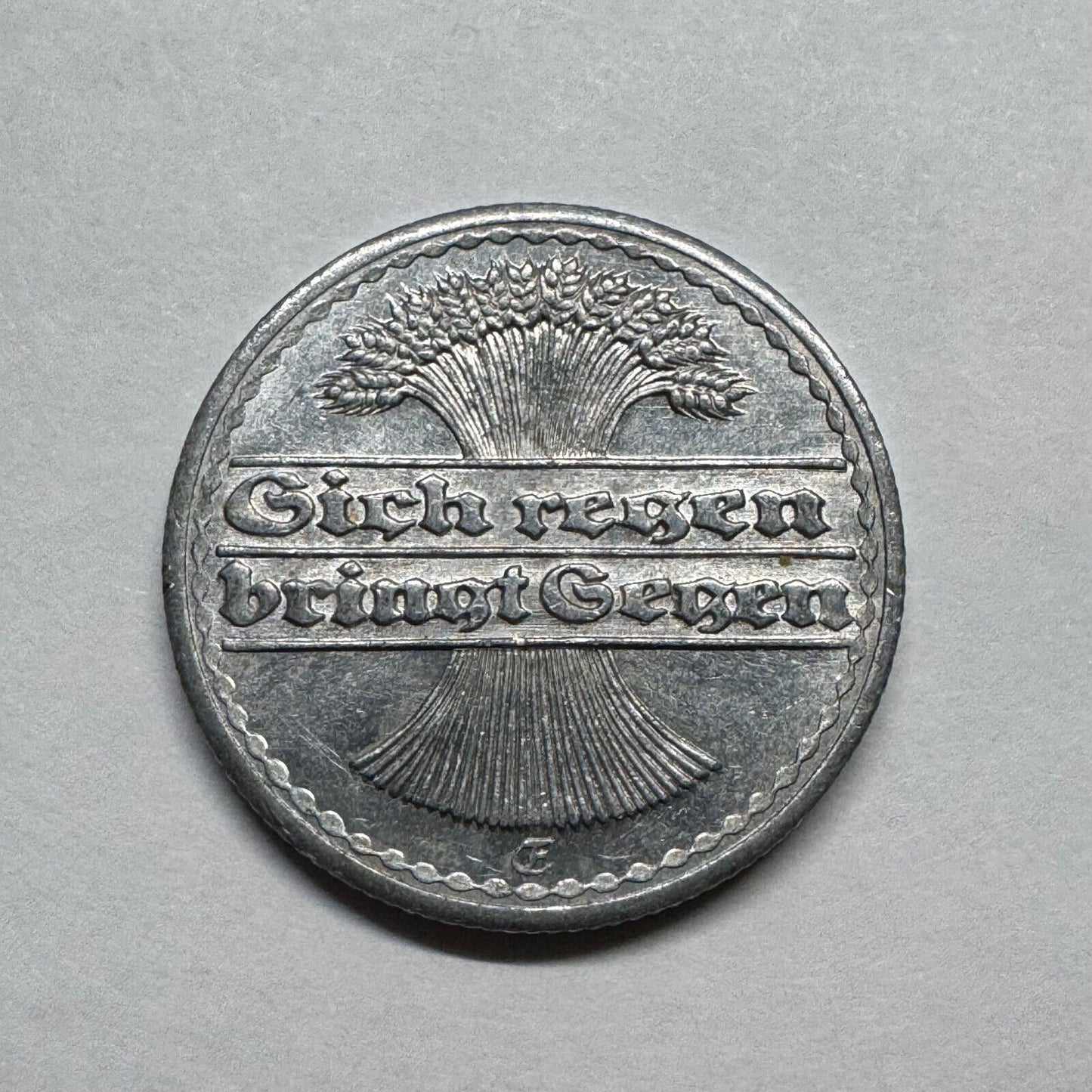1920 Portugal 50 Pfennig - Beautiful Coin - #B-016