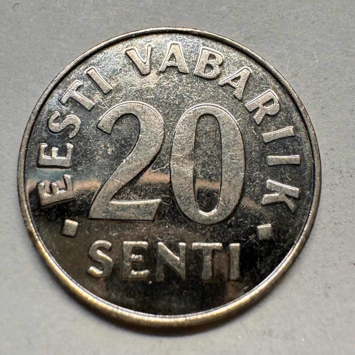 1999 Estonia 20 Senti - Beautiful Coin - #A-026