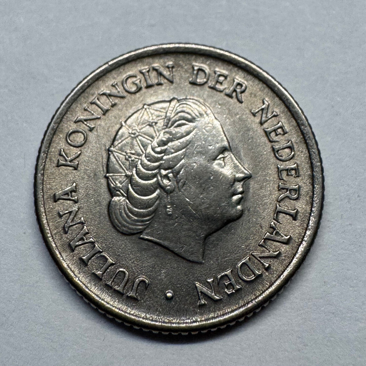 1957 Netherlands 25 Cents - Beautiful Coin - #B-037
