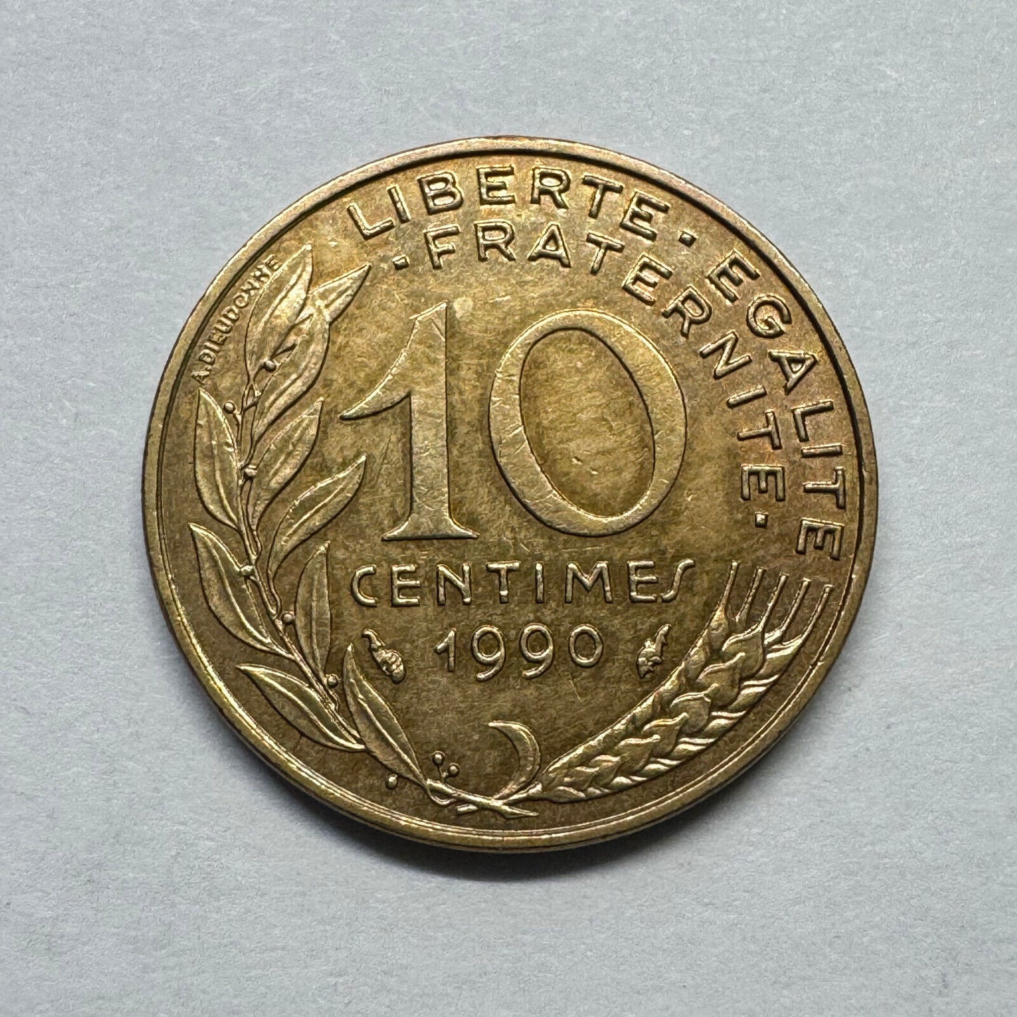 1990 France 10 Centimes - Beautiful Coin - #B-015