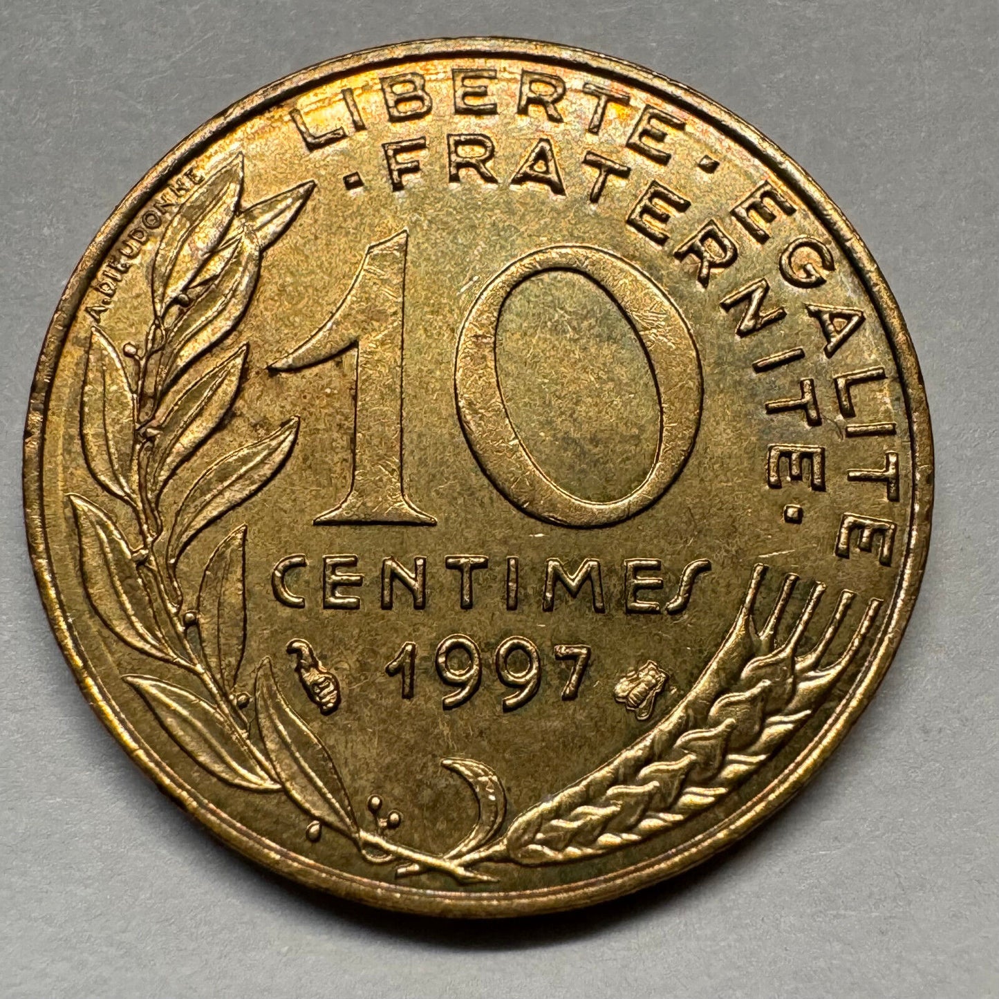 1997 France 10 Centimes - Beautiful Coin - #A-023