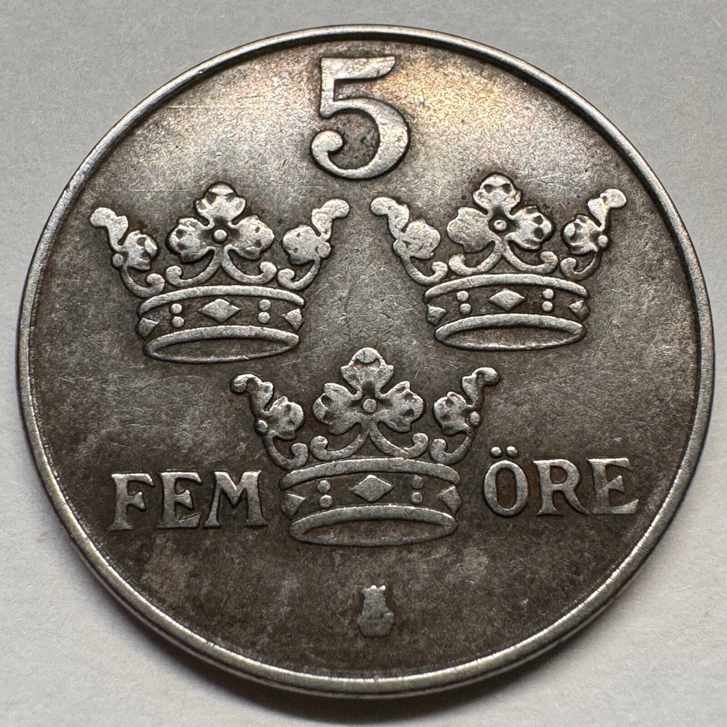 1948 Sweden 5 Ore - Beautiful Coin - #A-067