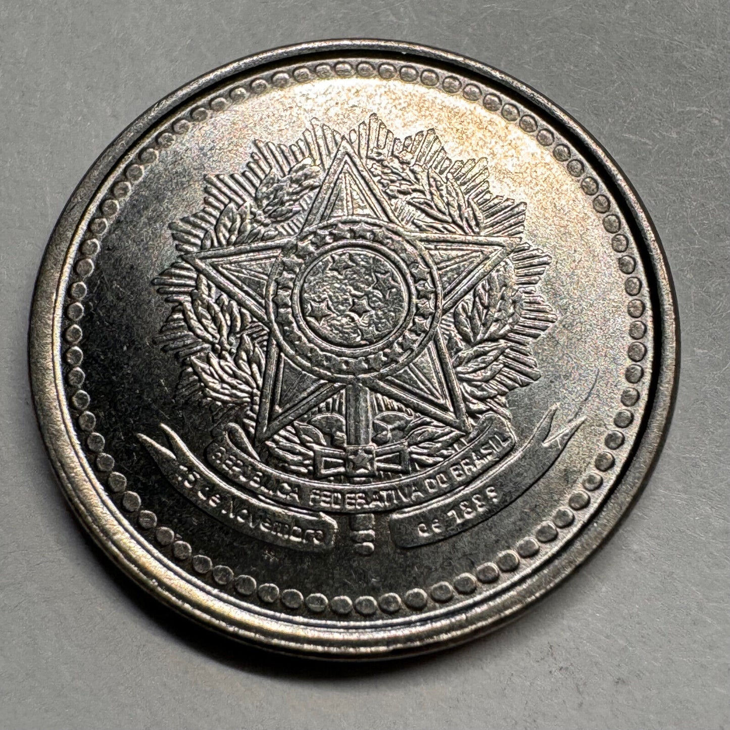 1987 Brazil 20 Centavos - Beautiful Coin - #A-051
