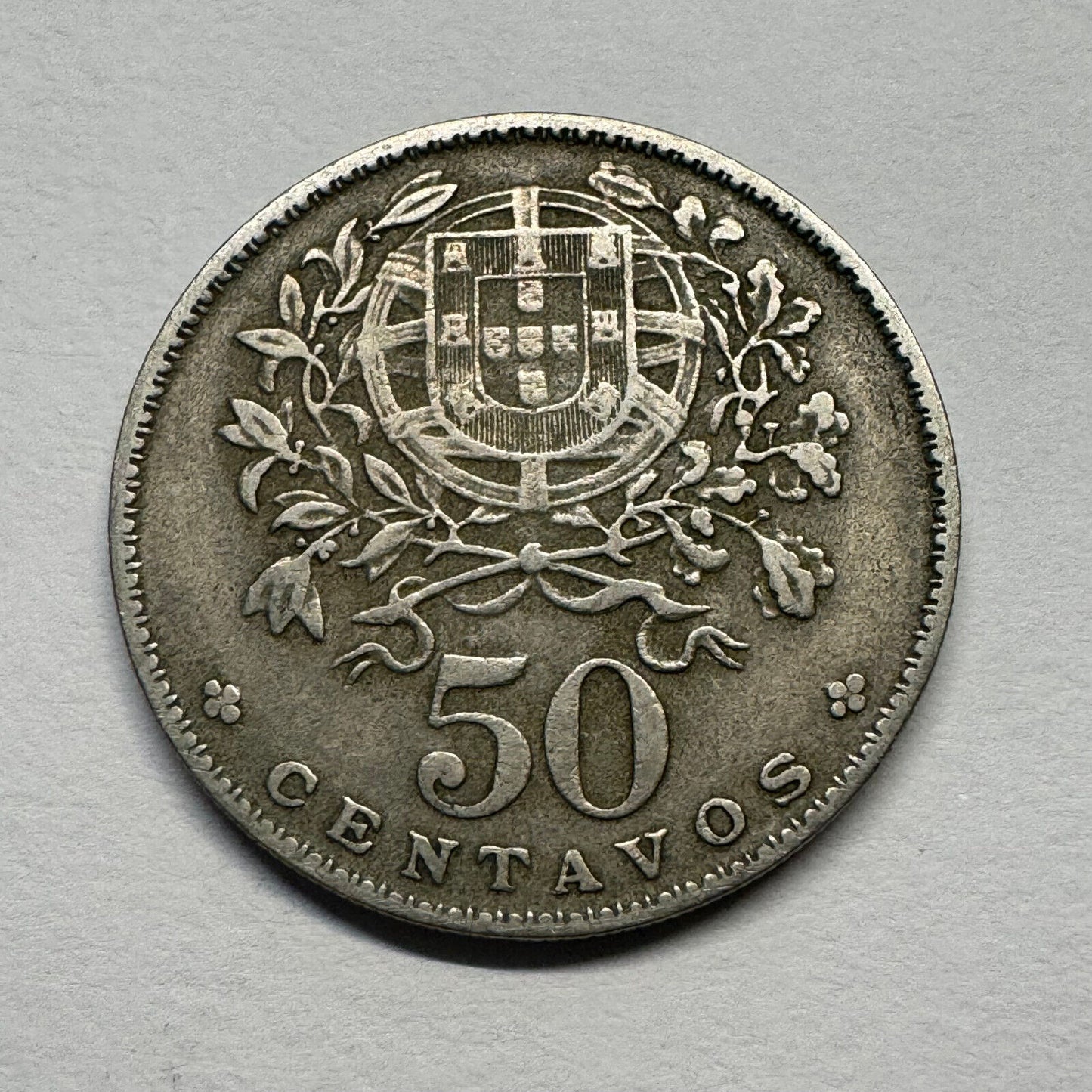 1958 Portugal 50 Centavos - Beautiful Coin - #B-042