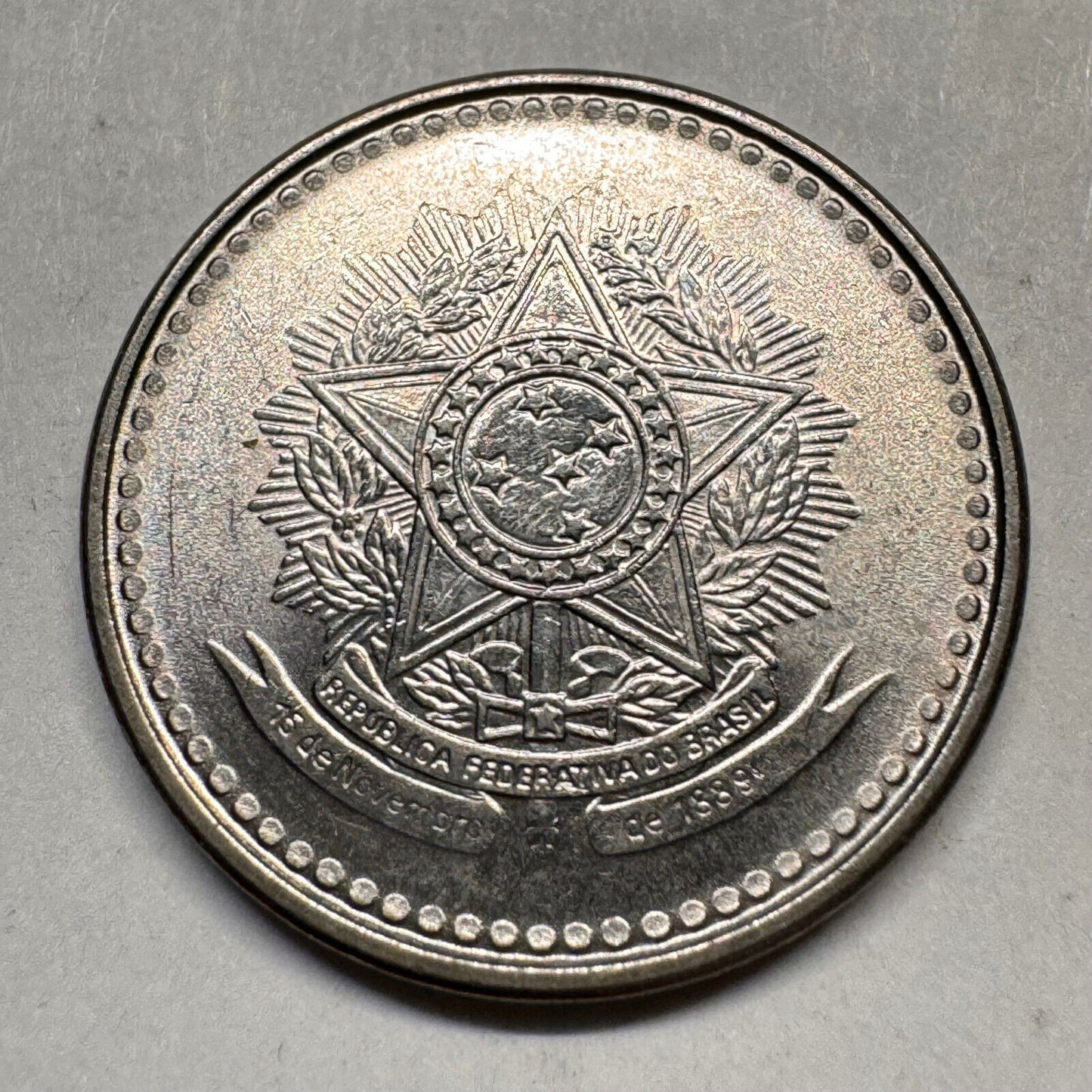 1987 Brazil 50 Centavos - Beautiful Coin - #A-016