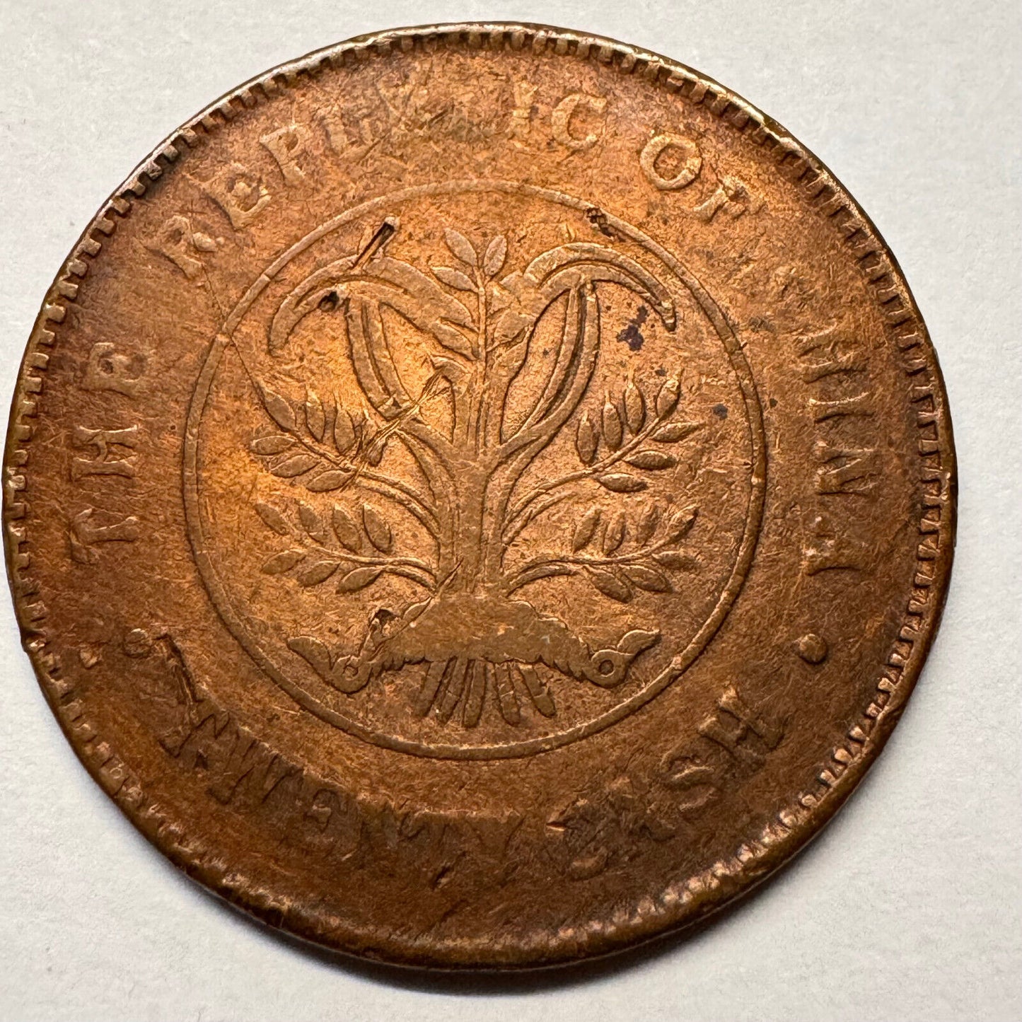 1919 China 20 Cash - Hunan Province - Beautiful Coin - #A403-4