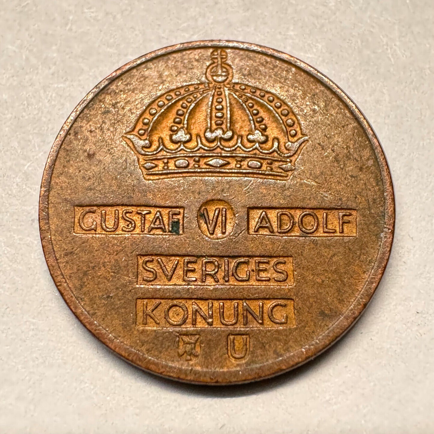 1970 Sweden 1 Ore - Beautiful Coin - #A-052