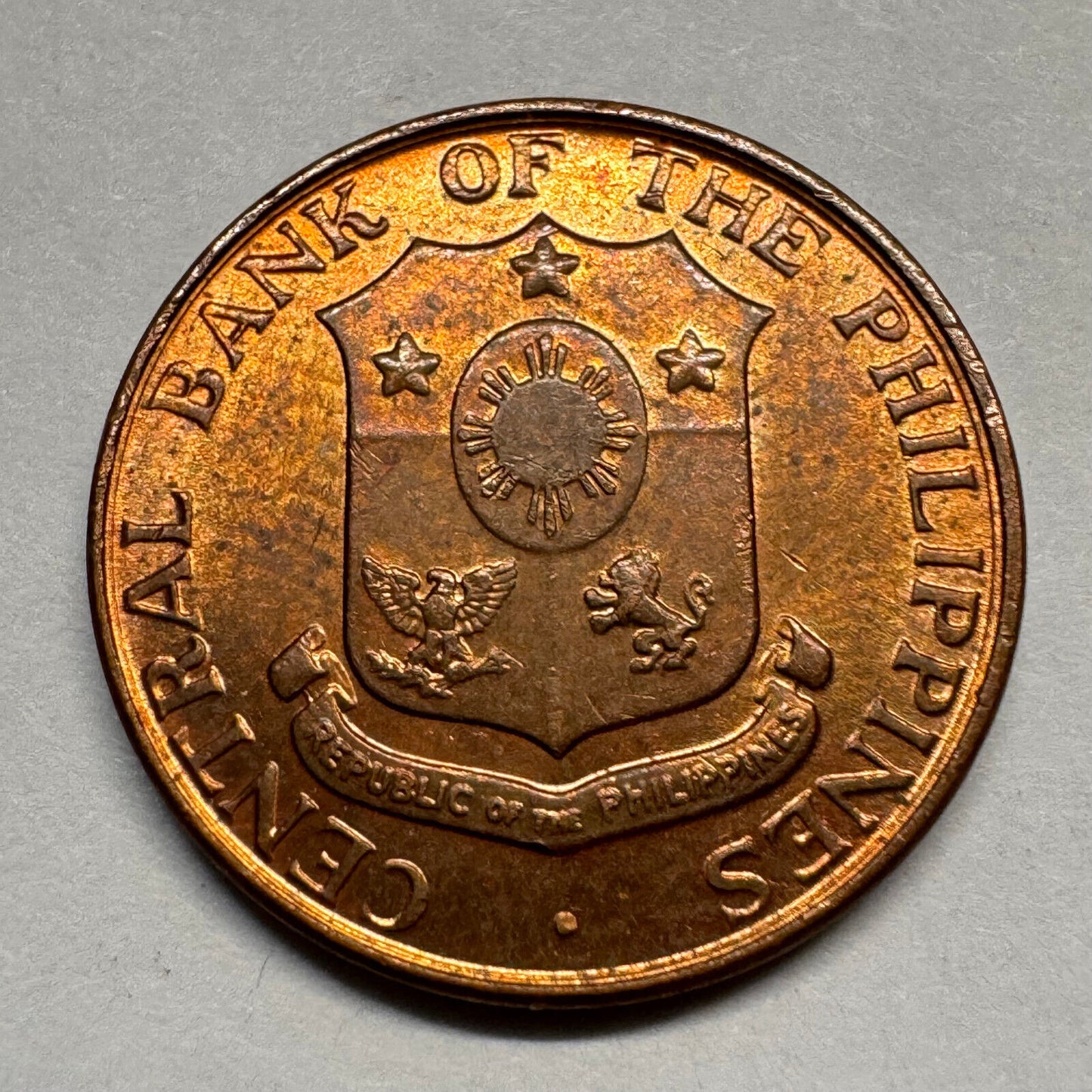 1963 Philippines 1 Centavo - Beautiful Coin - #A-015