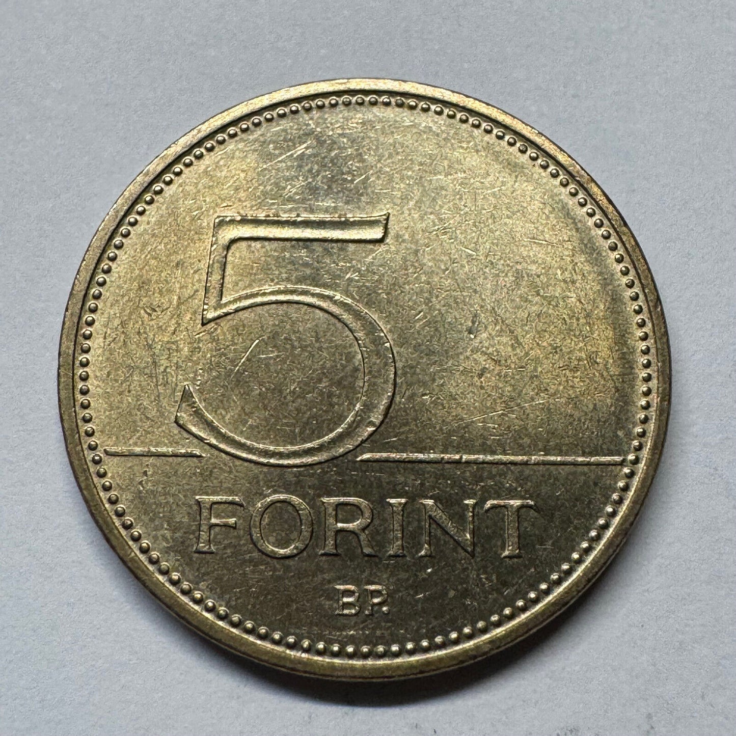 1994 Hungary 5 Forint - Beautiful Coin - #B-052