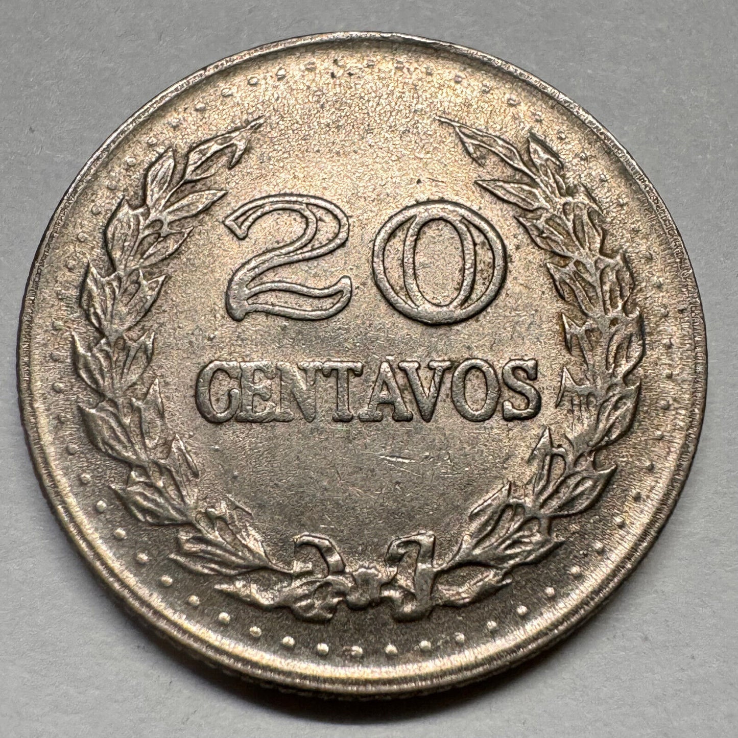 1971 Colombia 20 Centavos - Beautiful Coin - #A-063