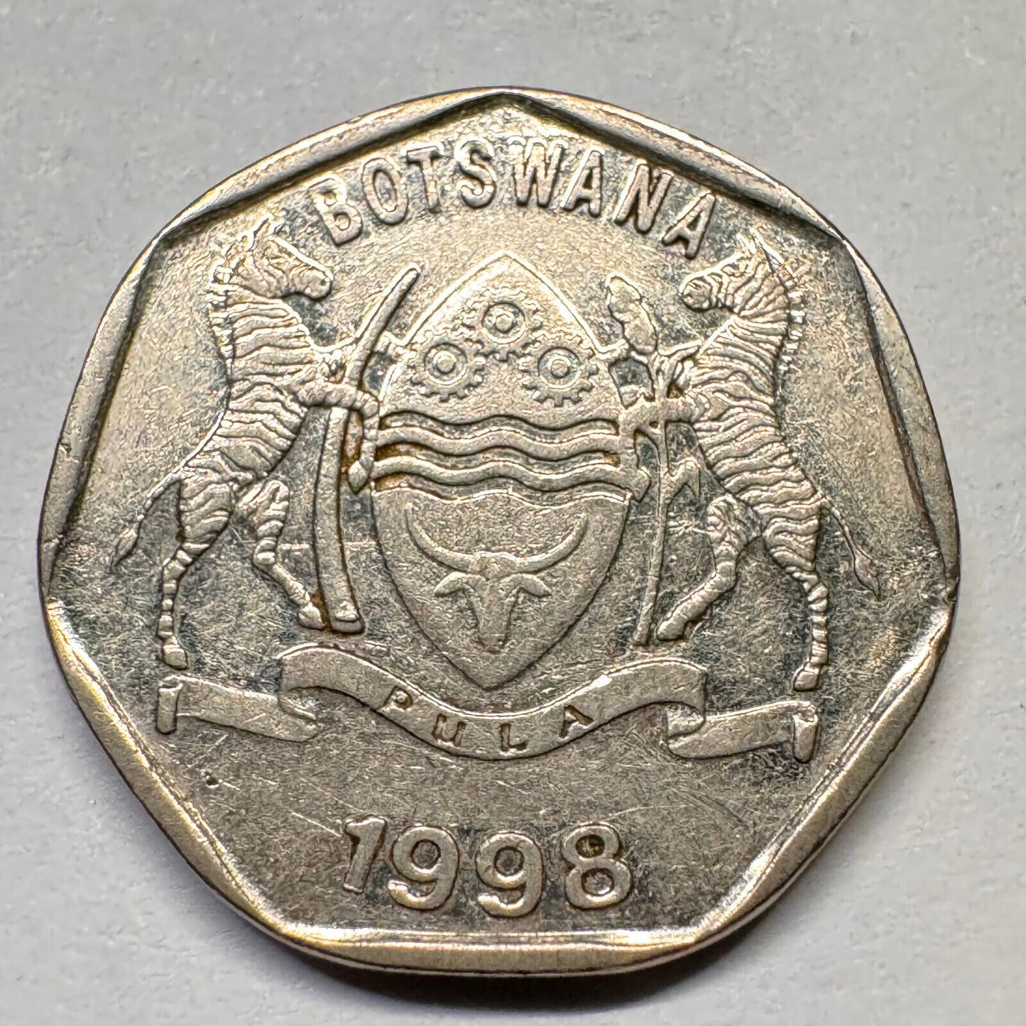 1998 Botswana 25 Thebe - Beautiful Coin - #A-021