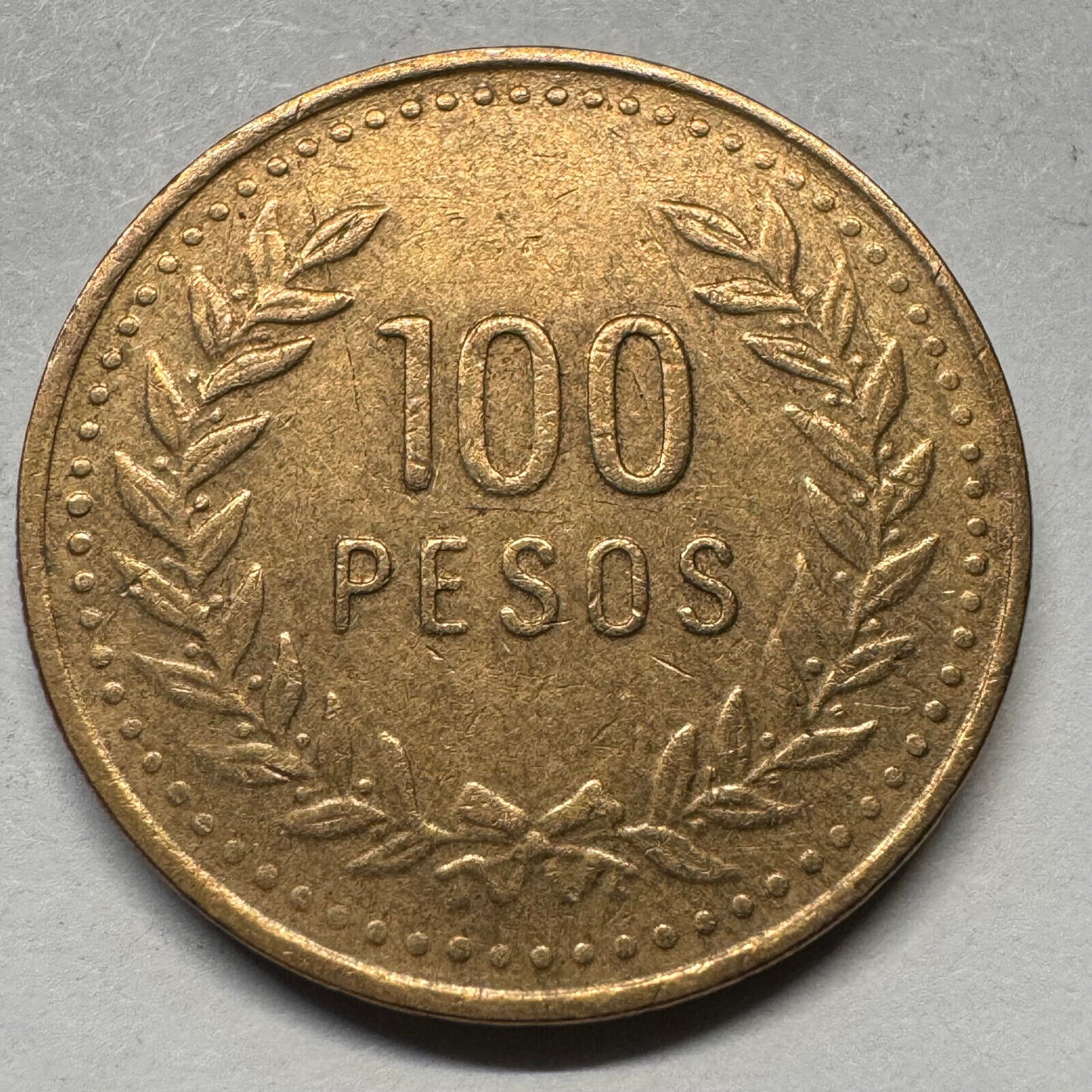 1993 Colombia 100 Pesos - Beautiful Coin - #A-051