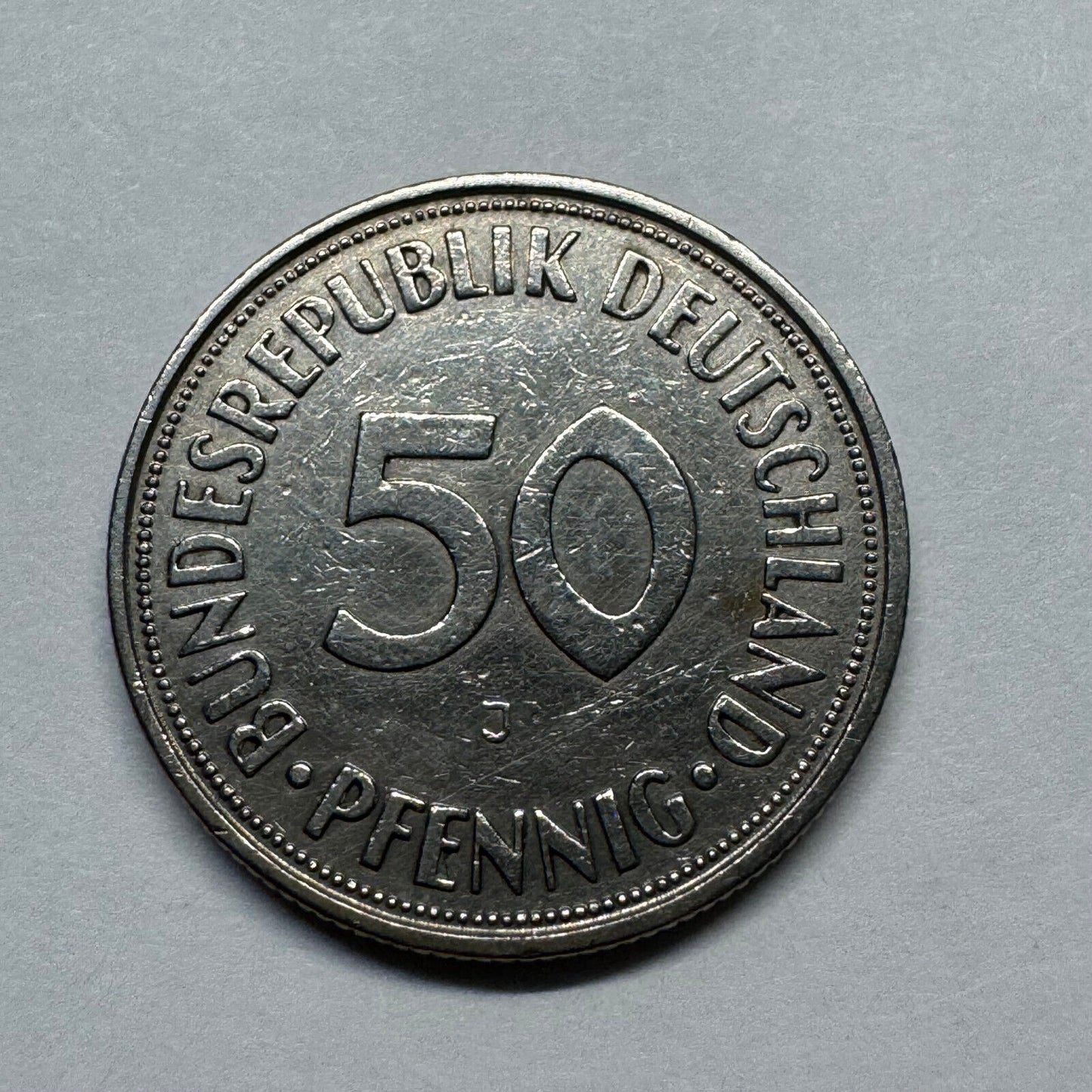 1950 Germany 50 Pfennig - Beautiful Coin - #B-022