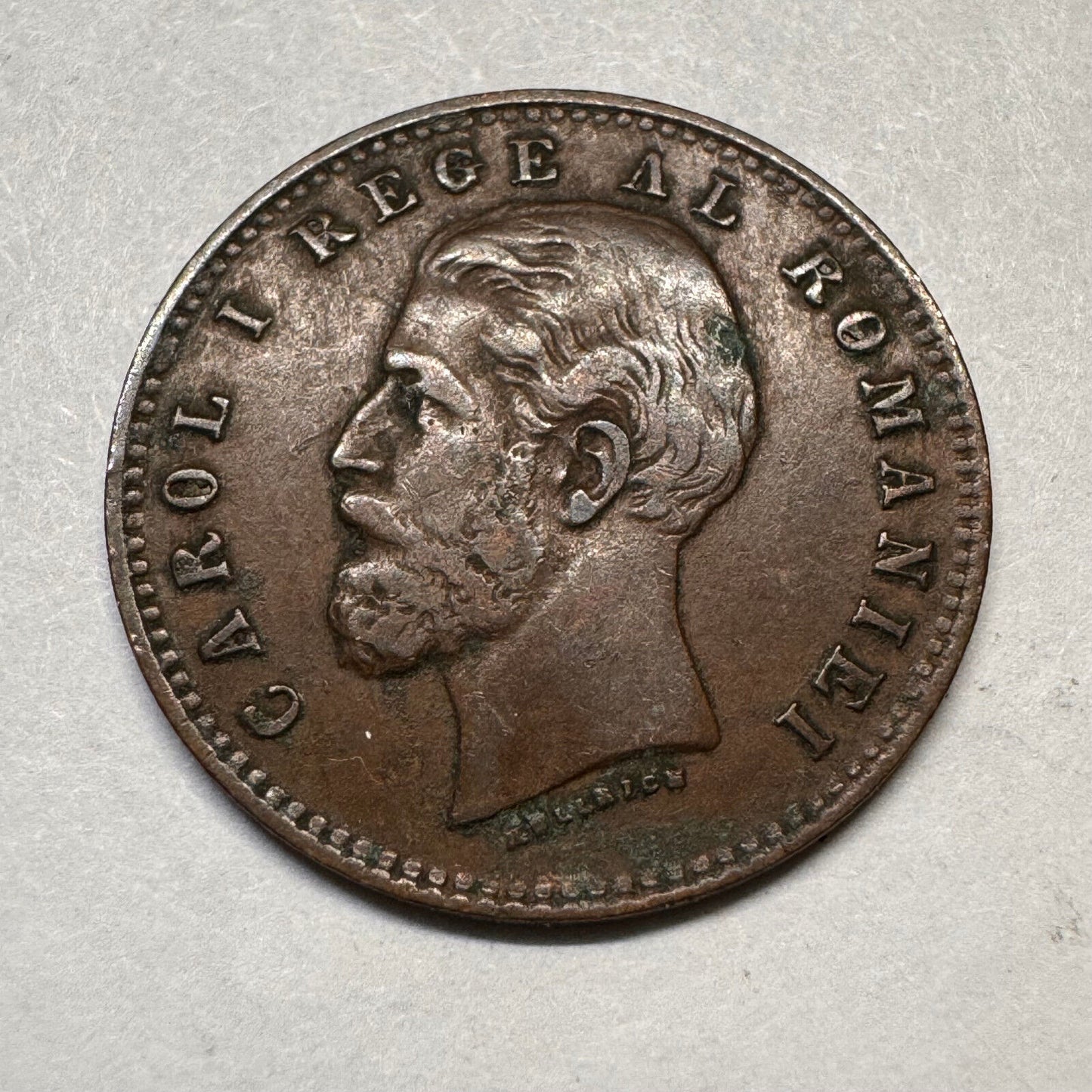 1900 Romania 2 Bani - Rare Condition - Beautiful Coin - #A-013