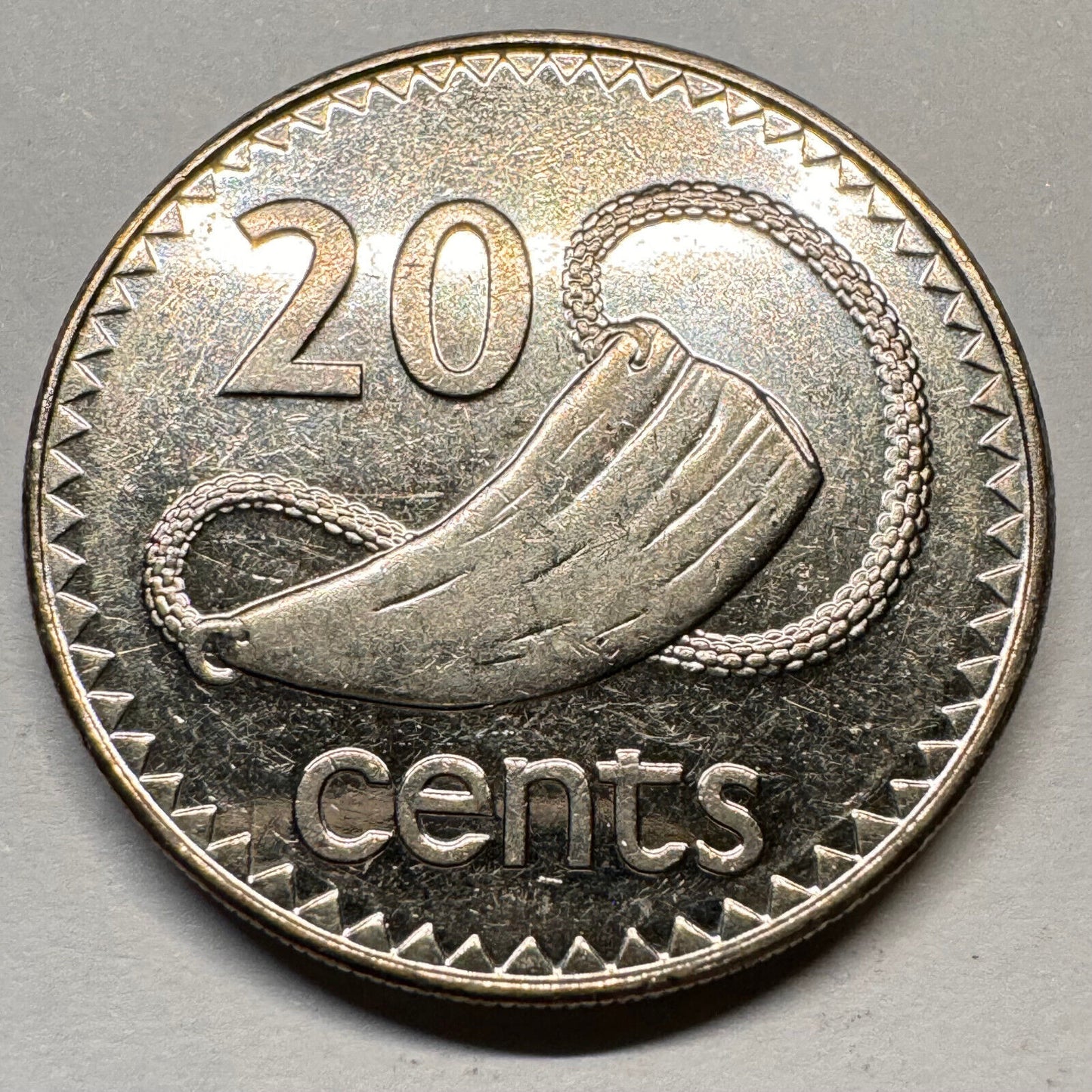 1998 Fiji 20 Cents - Beautiful Coin - #A-020