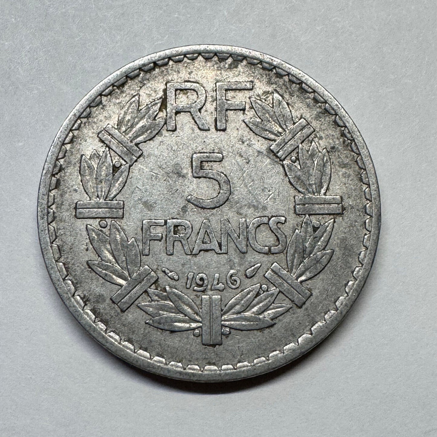 1946 France 5 Francs - Beautiful Coin - #B-002