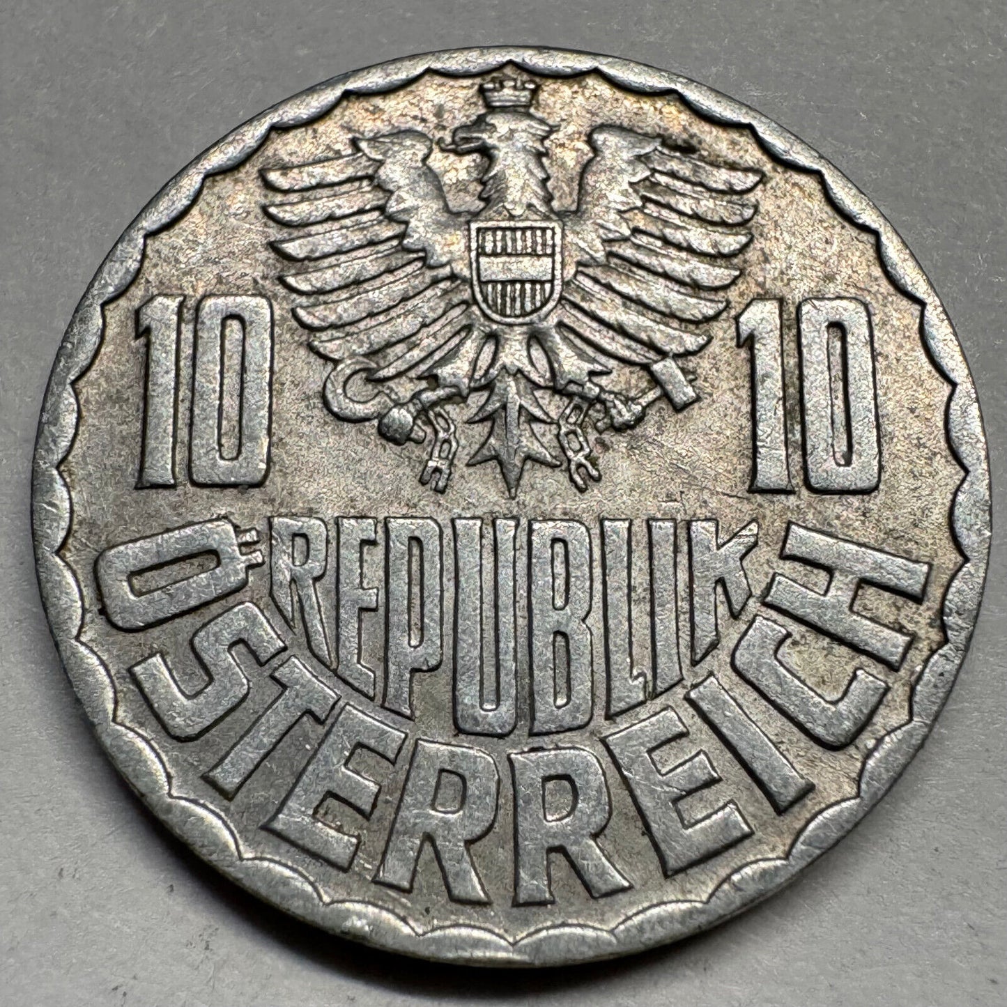1951 Austria 10 Groschen - Beautiful Coin - #A-076