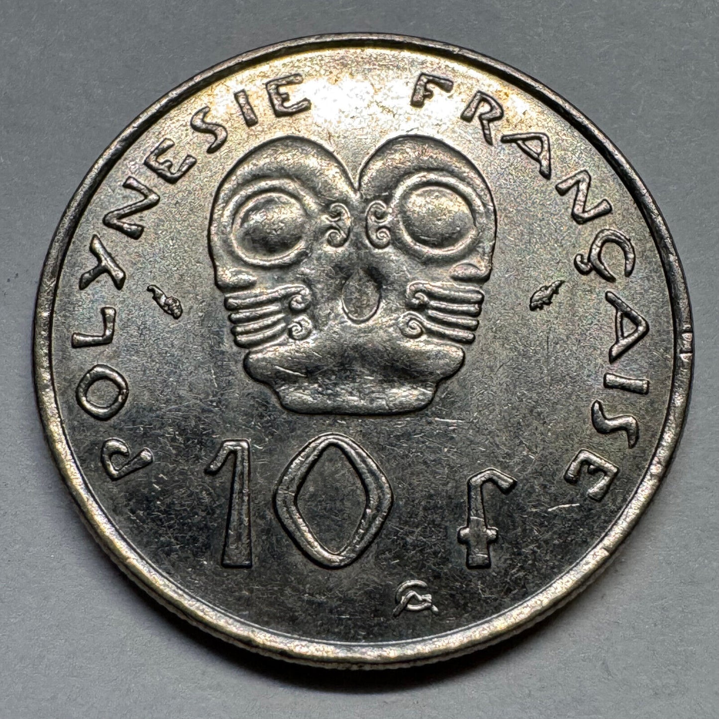 1991 French Polynesia 10 Francs - Beautiful Coin - #A-075