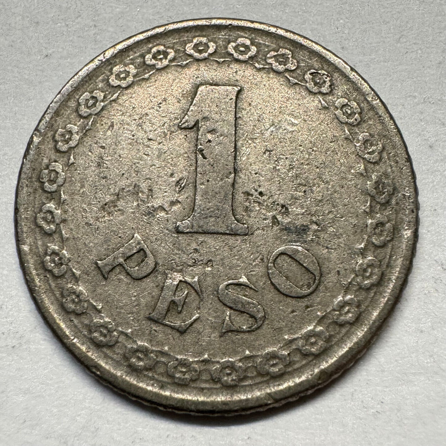 1925 Paraguay 1 Peso - Beautiful Coin - #A-006