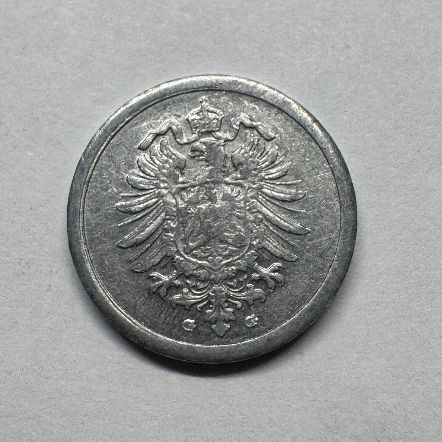 1917 Germany 1 Pfennig - Beautiful Coin - #B-006