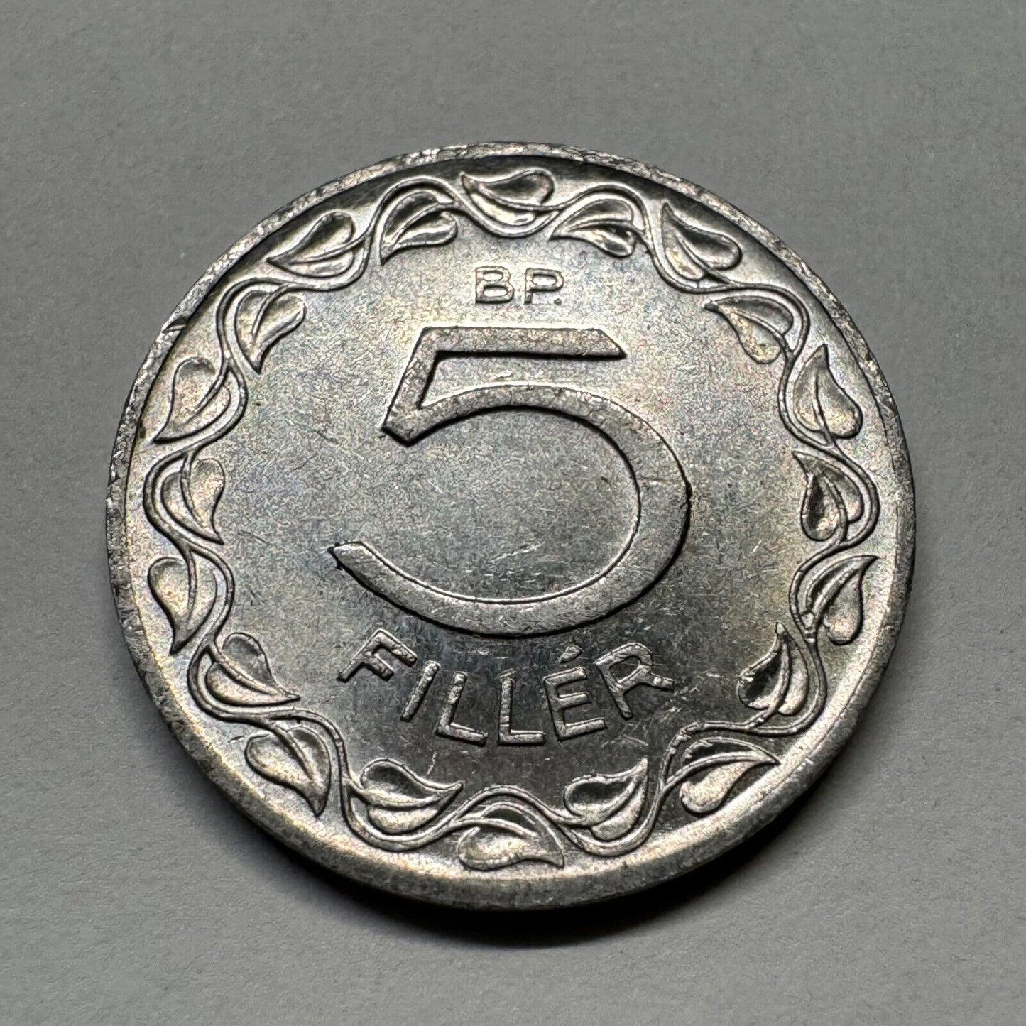 1970 Hungary 5 Filler - Beautiful Coin - #B-052