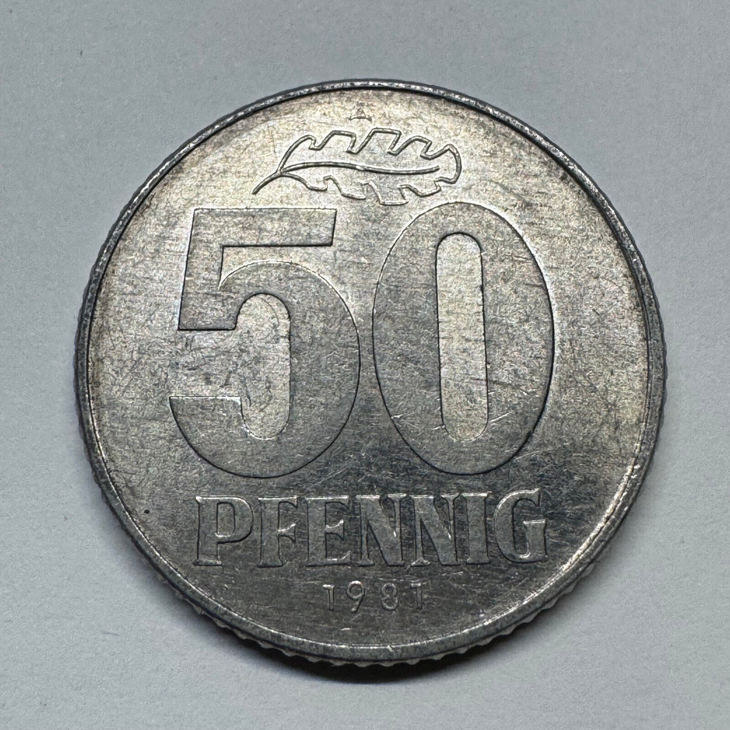 1981 Germany 50 Pfennig - Beautiful Coin - #B-056
