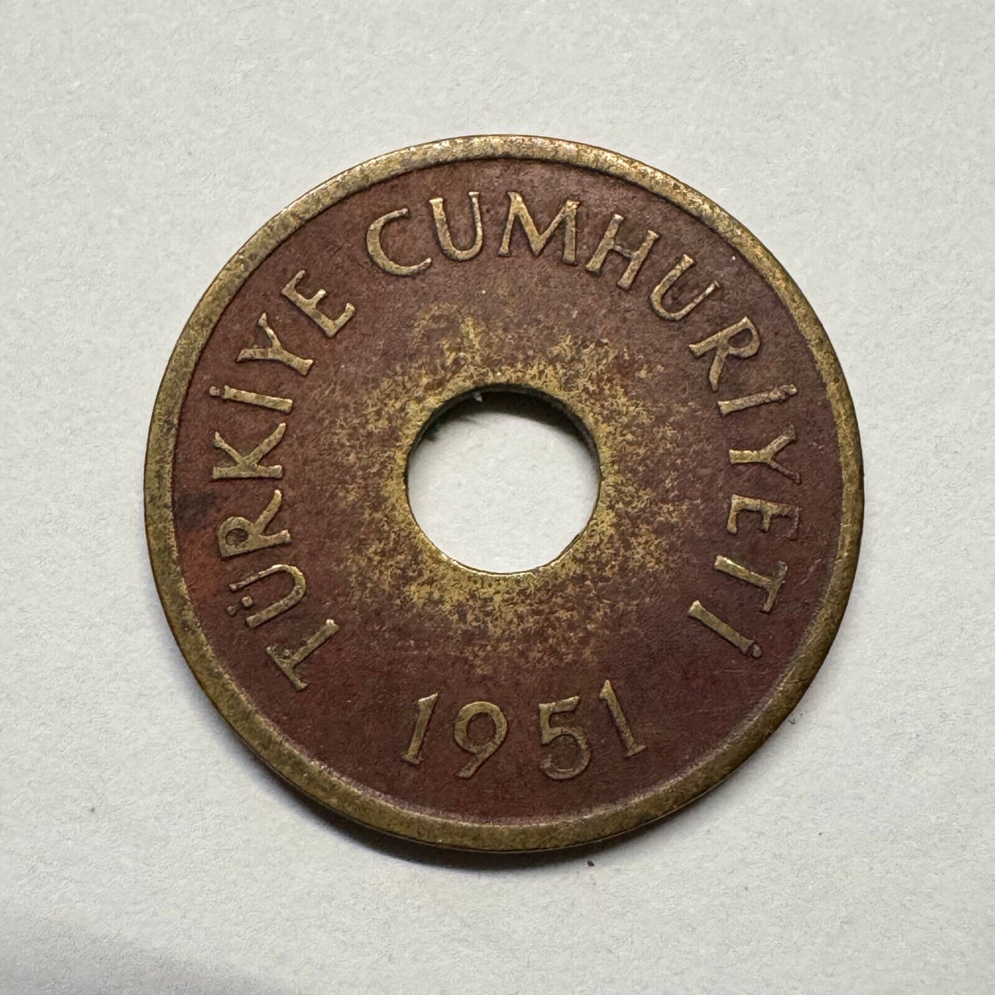 1951 Turkey 1 Kurus - Beautiful Coin - #B-038