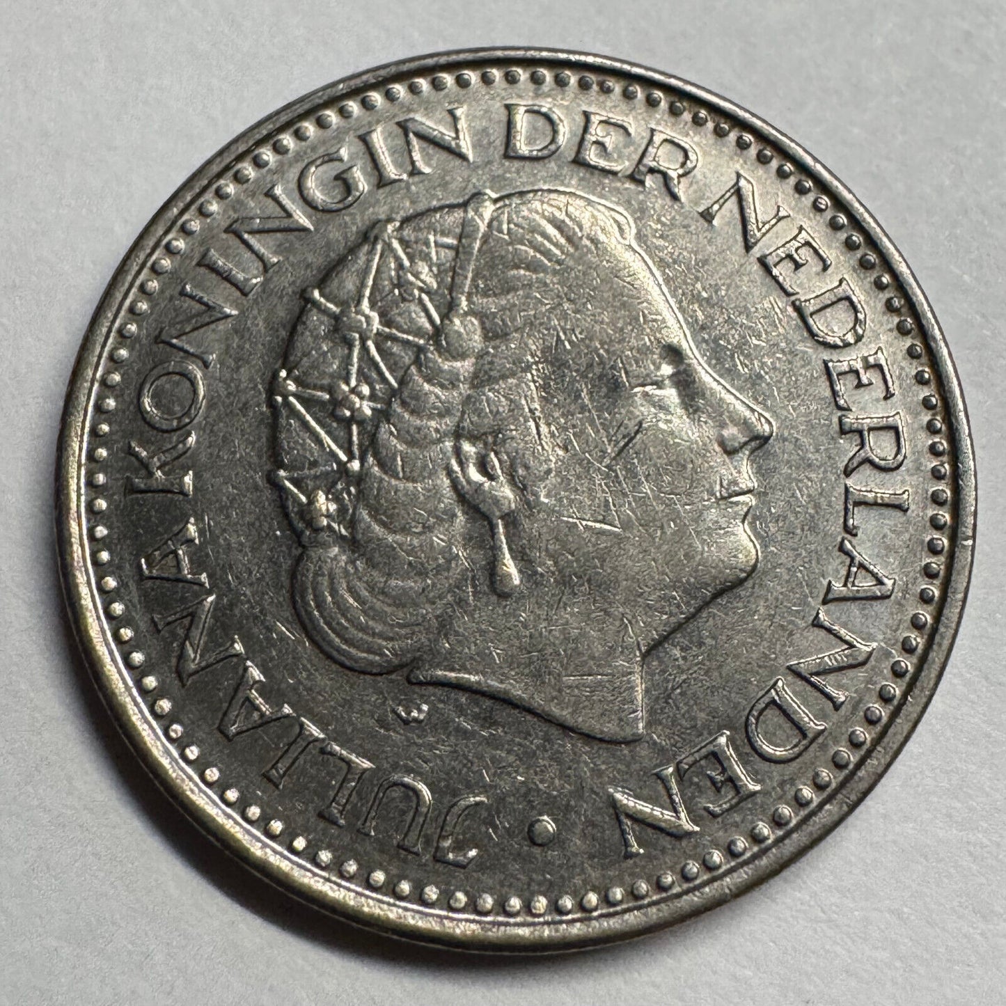 1971 Netherlands 1 Gulden - Beautiful Coin - #A-086