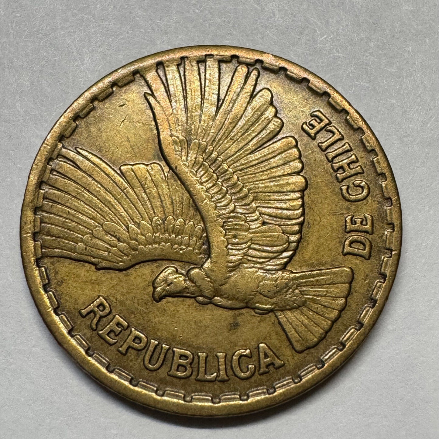 1966 Chile 5 Centesimos - Beautiful Coin - #B-032